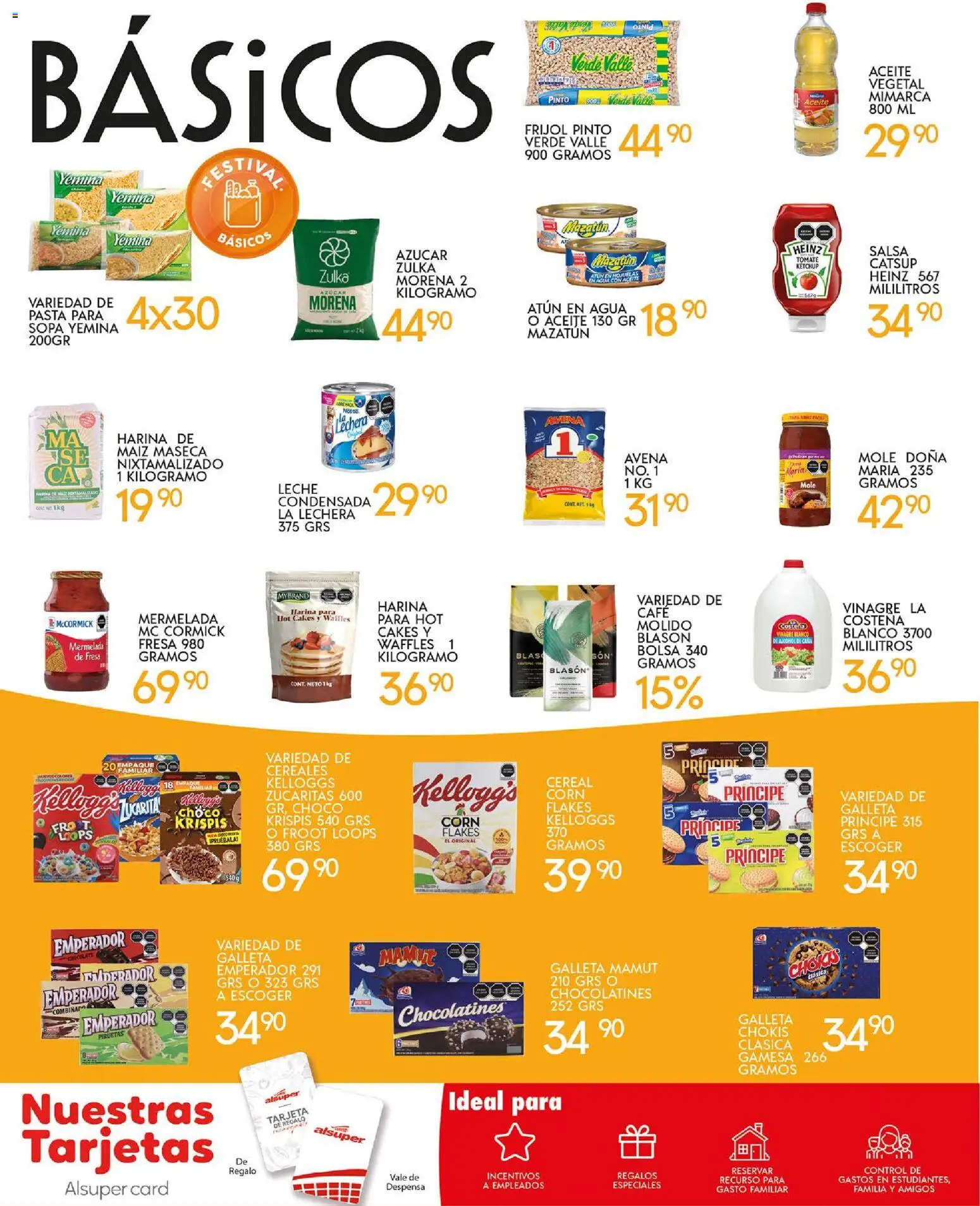 Nuevas ofertas de Alsuper válidas en toda la República Mexicana desde el 04.11.2025. ¡Encuentra las mejores ofertas en Alsuper folleto Laguna! | Página: 6 | Productos: Maíz, Harina, Tomate, Catsup