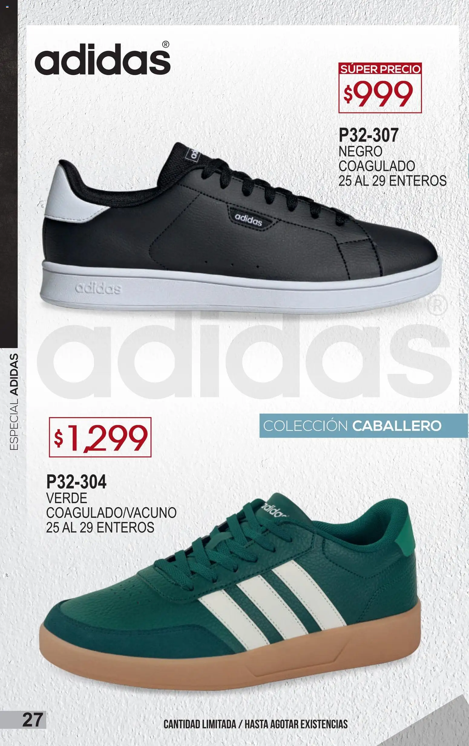 Nuevas ofertas de Cklass válidas en toda la República Mexicana desde el 02.01.2026. ¡Encuentra las mejores ofertas en Cklass catálogo Especial Reebok & Adidas! | Página: 28