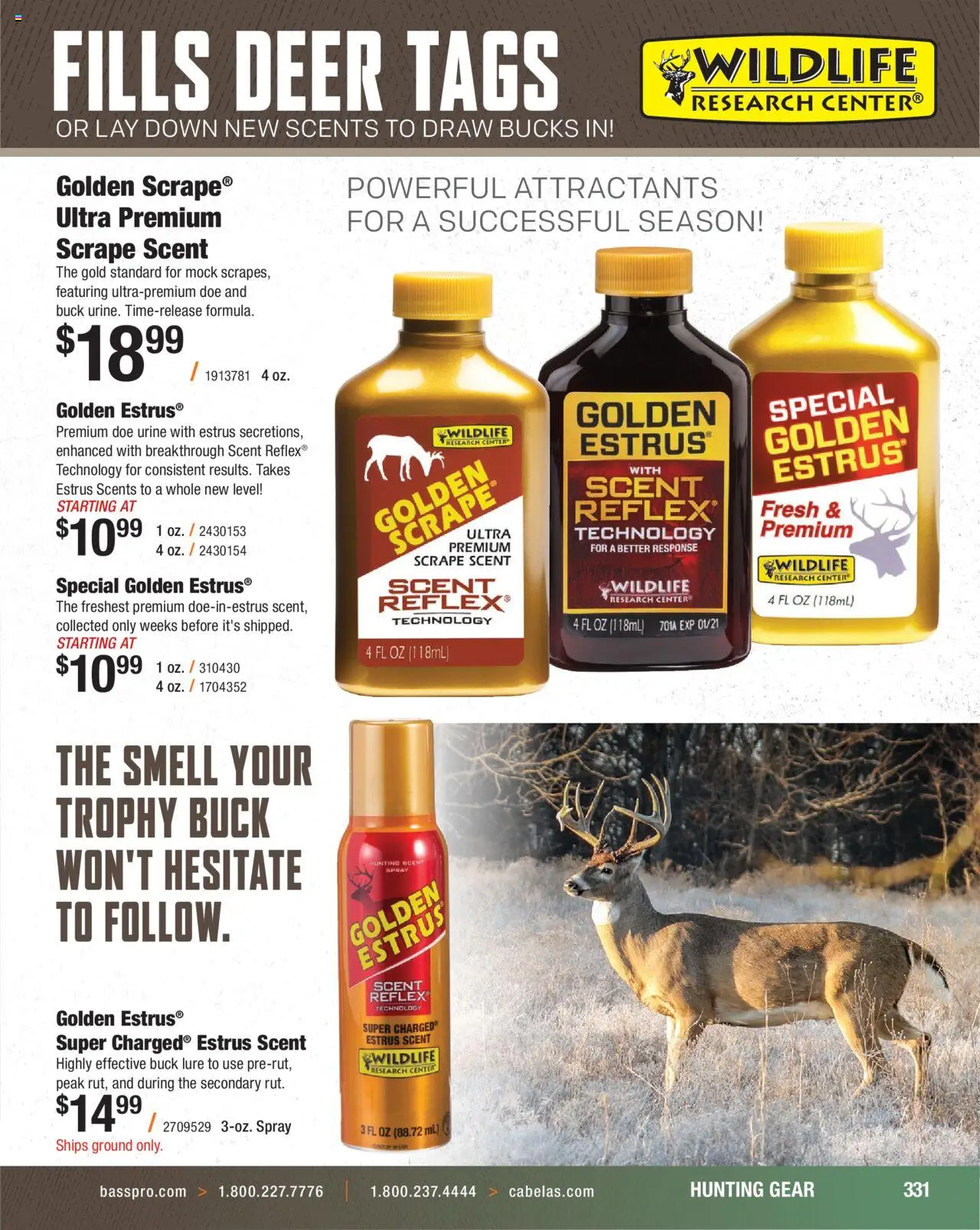 Cabela's Hunting Master 25 - valid from 11.08.2025 | Page: 331 | Products: Lure