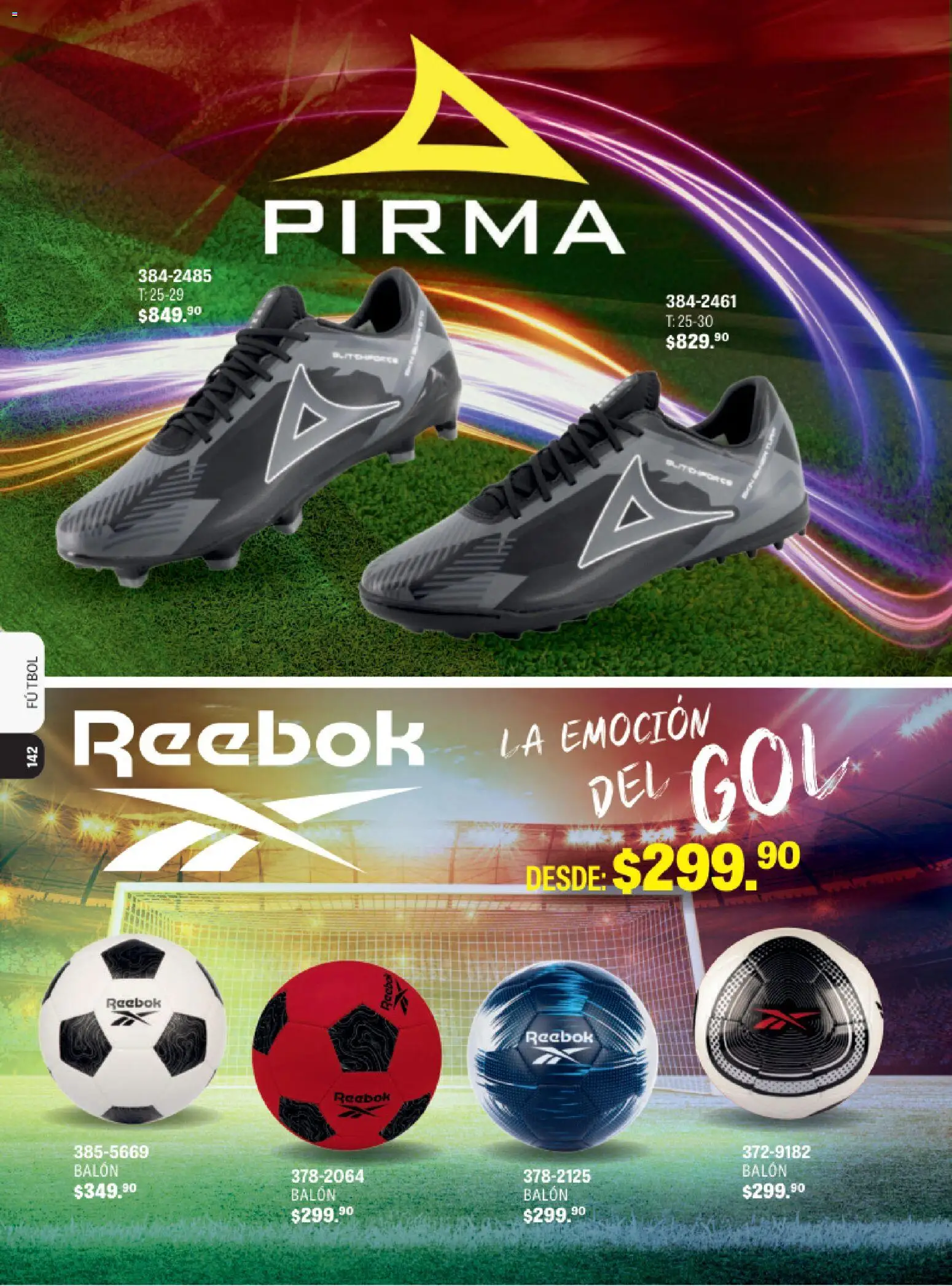 Nuevas ofertas de Andrea válidas en toda la República Mexicana desde el 31.10.2025. ¡Encuentra las mejores ofertas en Andrea catálogo Deportivo Fútbol! | Página: 7