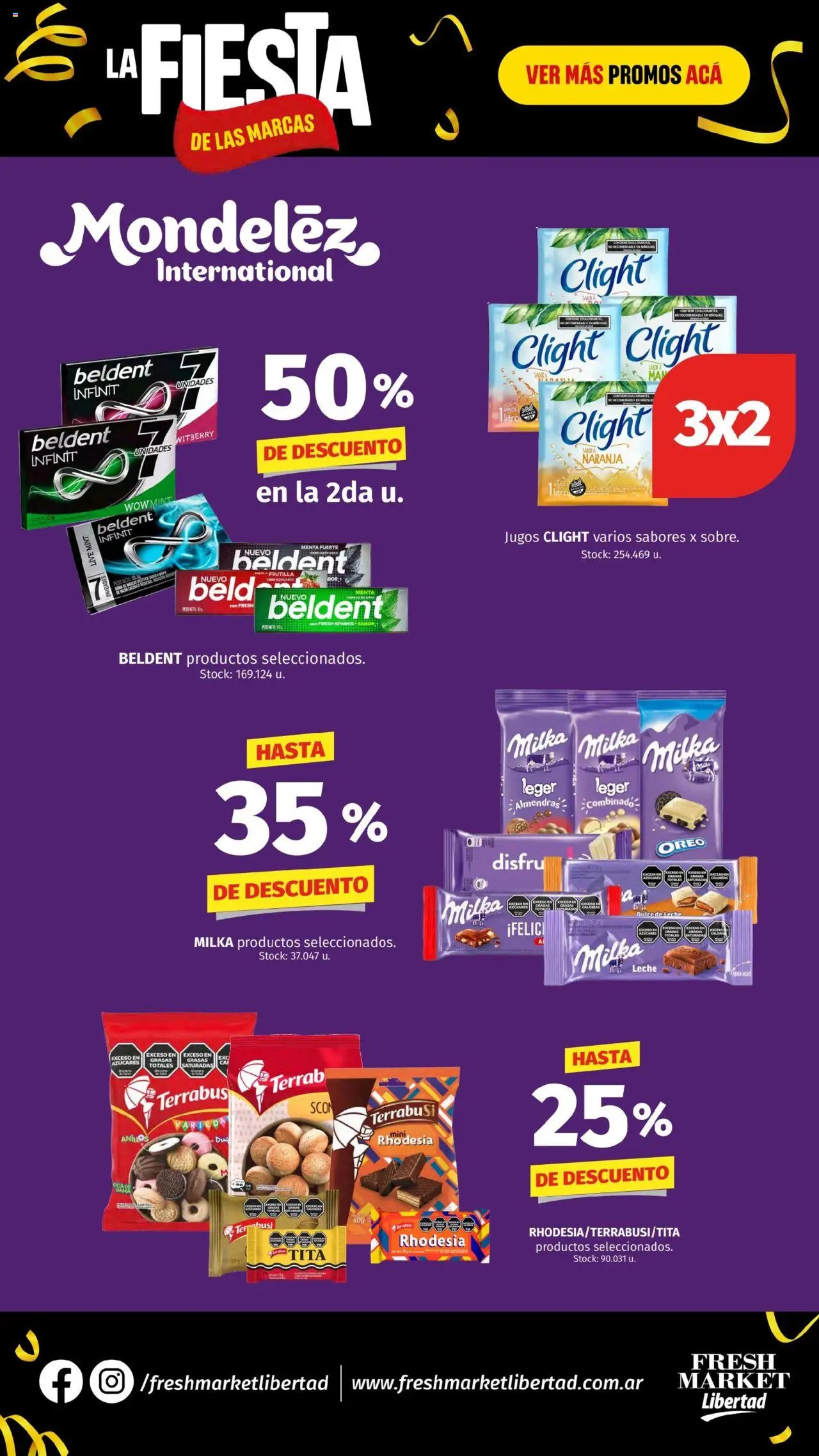 Hipermercado Libertad - La Fiesta  - Fresh │ válido desde el 26.06.2025 | Página: 17 | Productos: Peso, Almendras, Leche