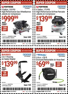 Preview of Harbor Freight weekly ads valid from 27.10.2025 | Page: 23 | Products: Compressor