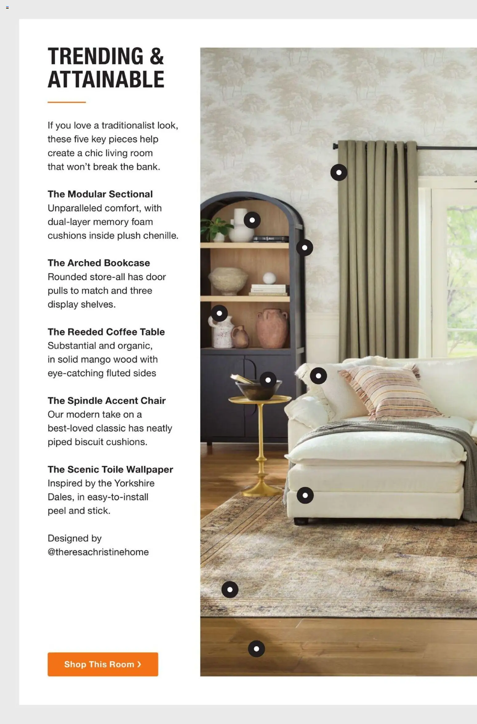 Home Depot Catalog - valid from 27.04.2026 | Page: 10 | Products: Coffee, Sectional, Bookcase, Mango