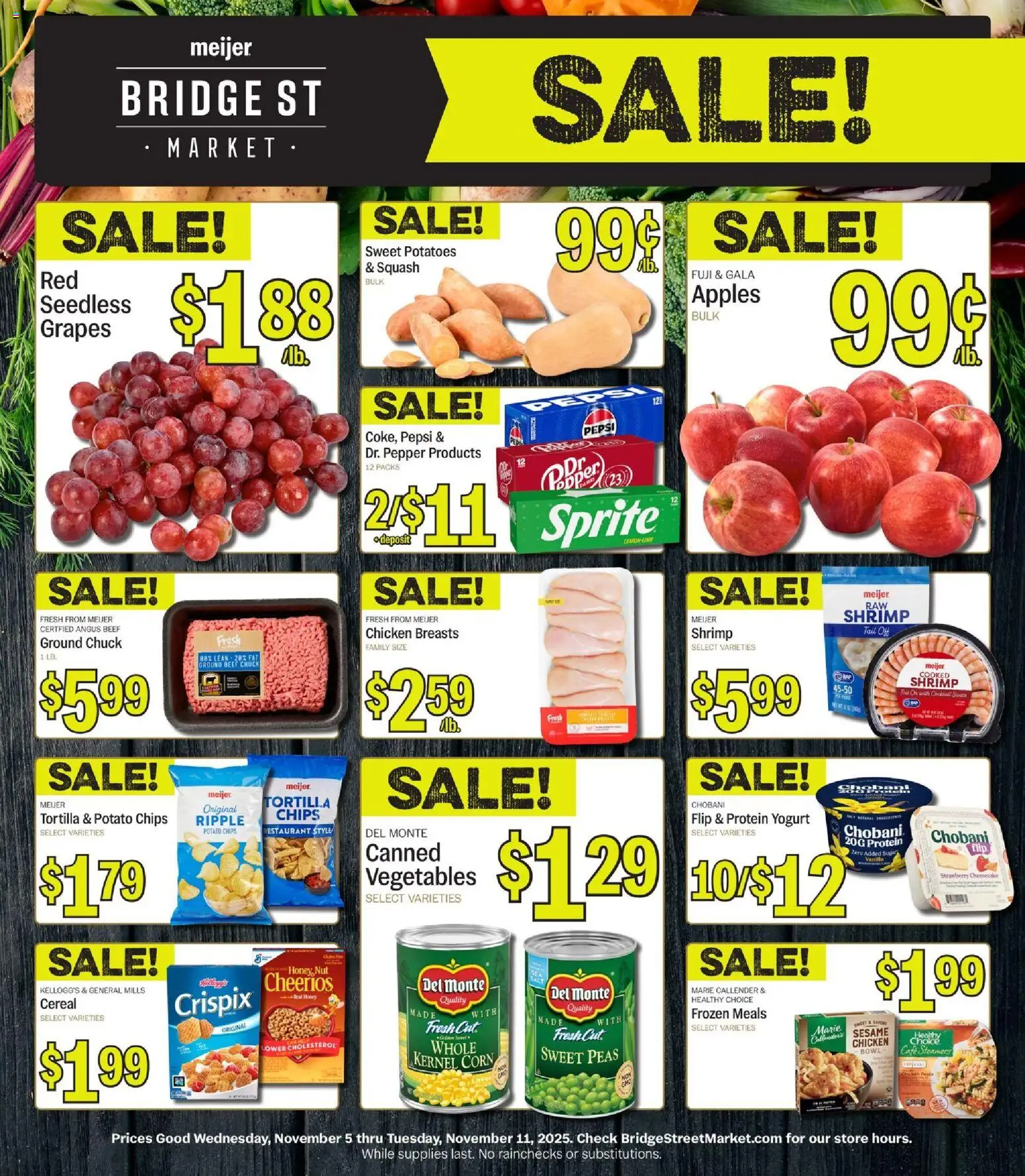 Meijer Bridge Street Market - valid from 05.11.2025 | Page: 1