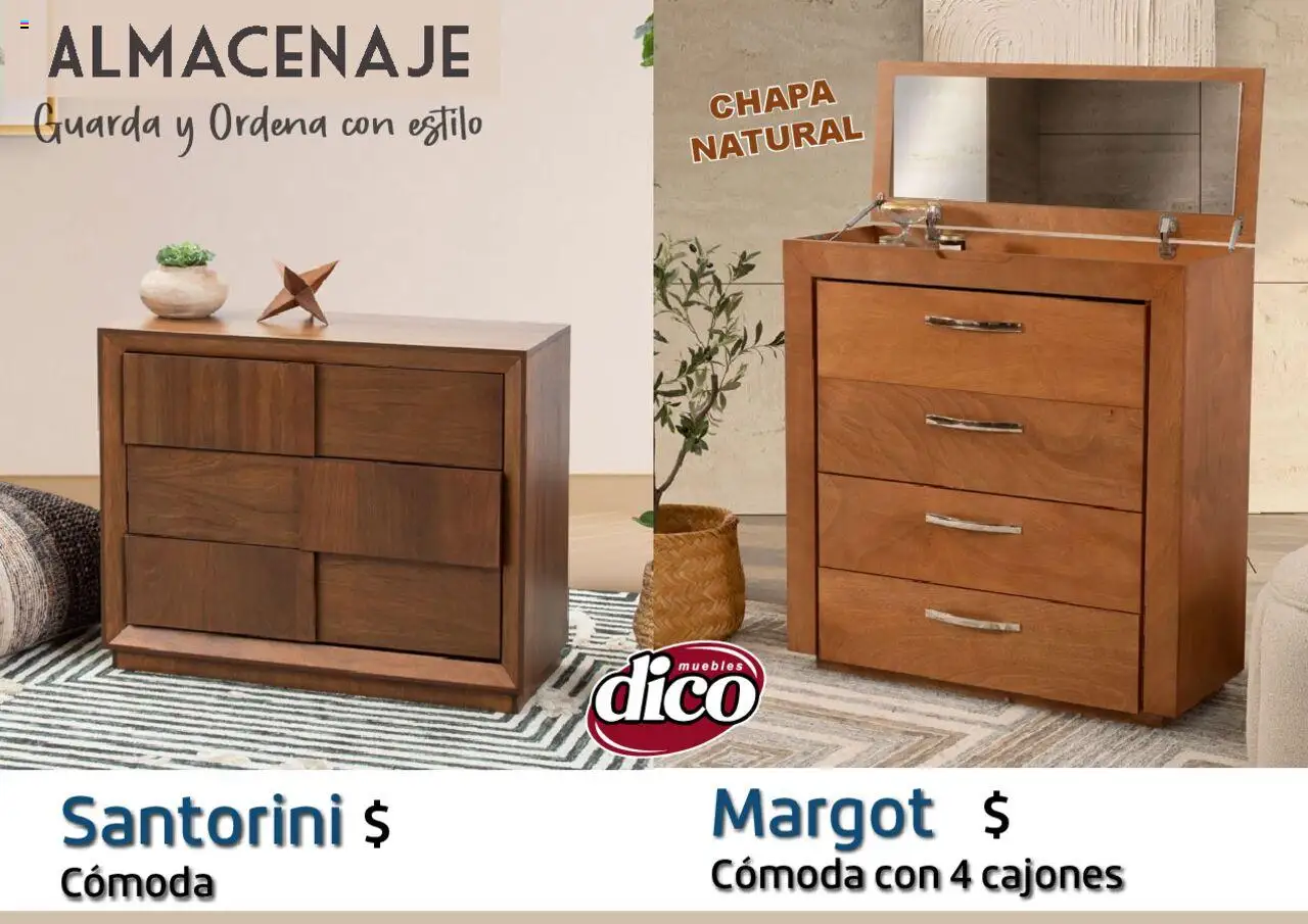 Nuevas ofertas de Muebles Dico válidas en toda la República Mexicana desde el 12.02.2025. ¡Encuentra las mejores ofertas en Muebles Dico catálogo Almacenaje! | Página: 32 | Productos: Chapa