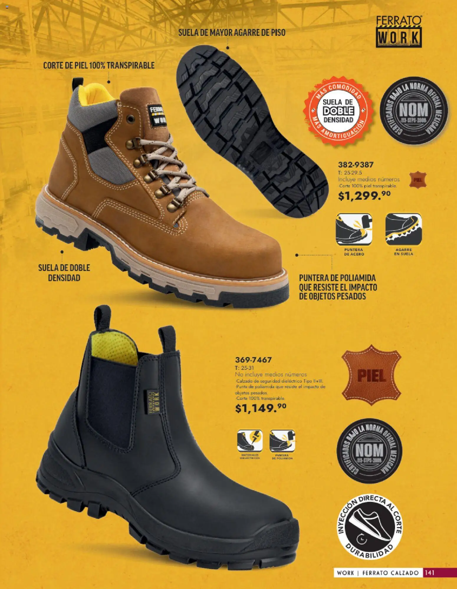 Nuevas ofertas de Andrea válidas en toda la República Mexicana desde el 25.01.2026. ¡Encuentra las mejores ofertas en Andrea catálogo Calzado Caballero! | Página: 141 | Productos: Ajo