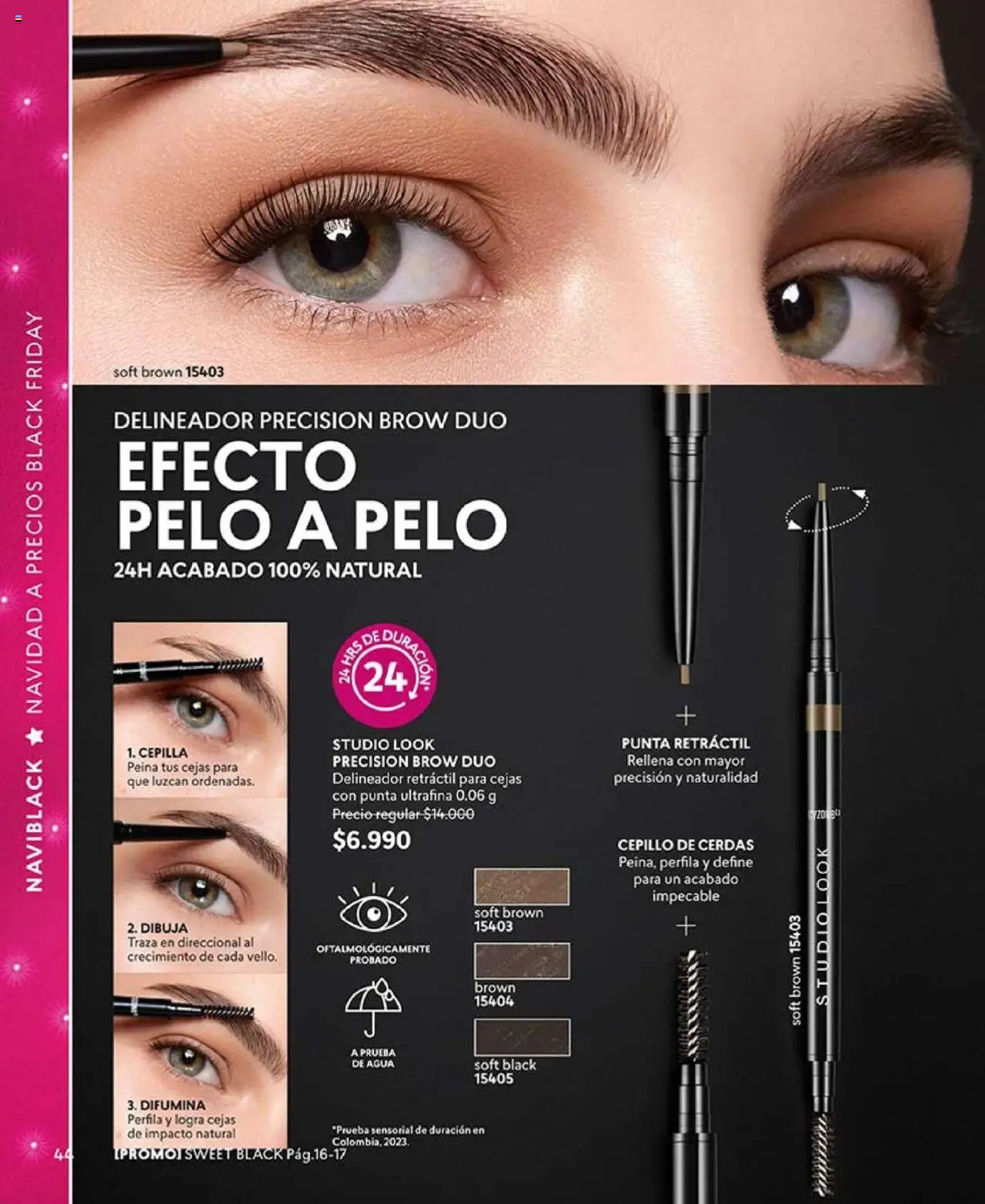 Catálogo CyZone Campaña 17 │ válido desde el 14.10.2025 | Página: 44 | Productos: Agua, Cepillo, Delineador