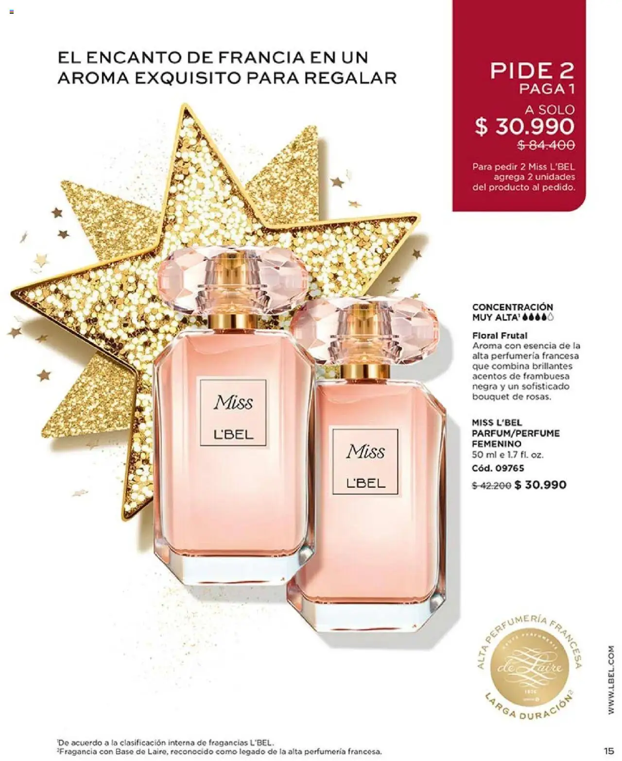 Catálogo L'Bel Campaña 17 │ válido desde el 14.10.2025 | Página: 15 | Productos: Fragancia, Base