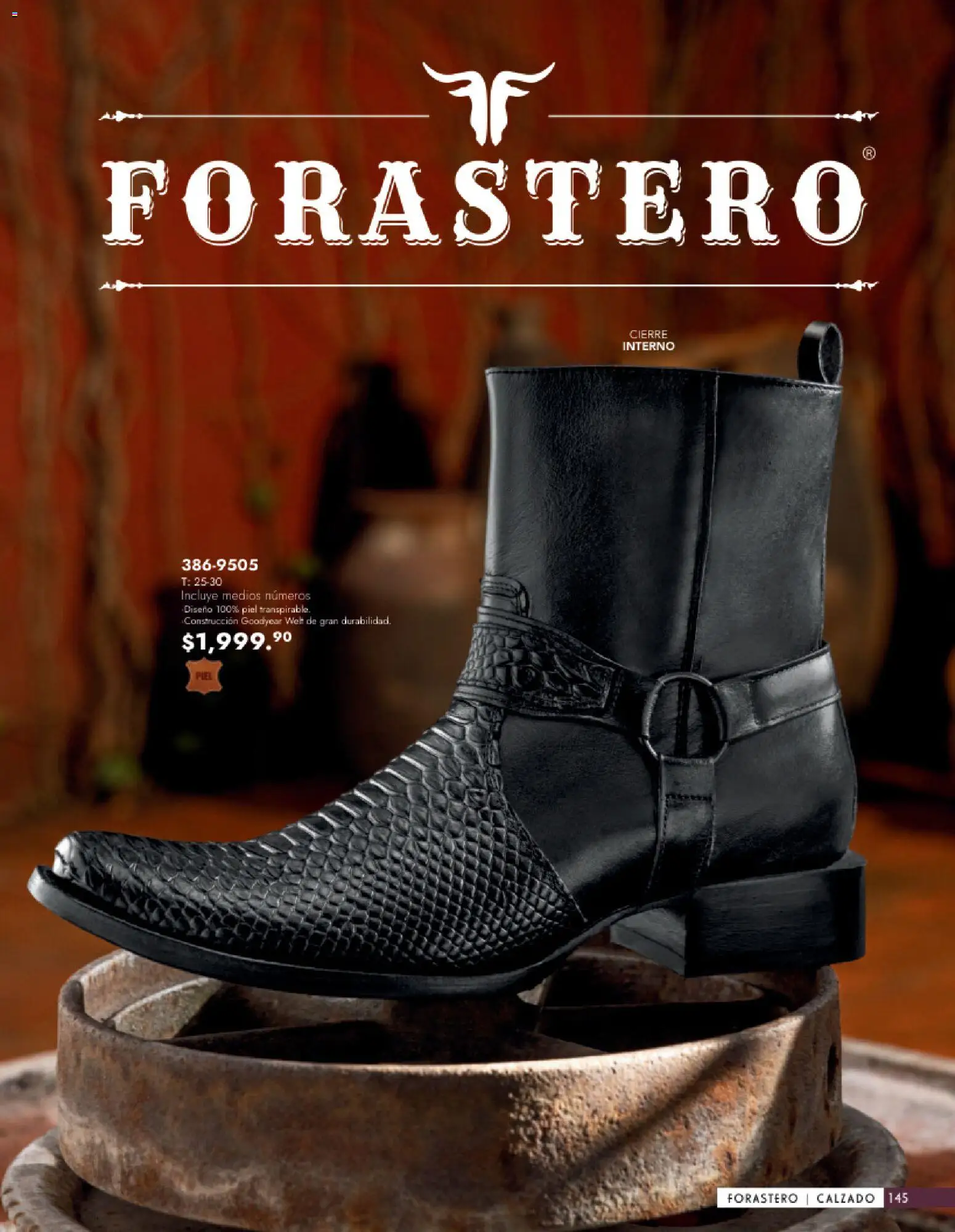 Nuevas ofertas de Andrea válidas en toda la República Mexicana desde el 25.01.2026. ¡Encuentra las mejores ofertas en Andrea catálogo Calzado Caballero! | Página: 145