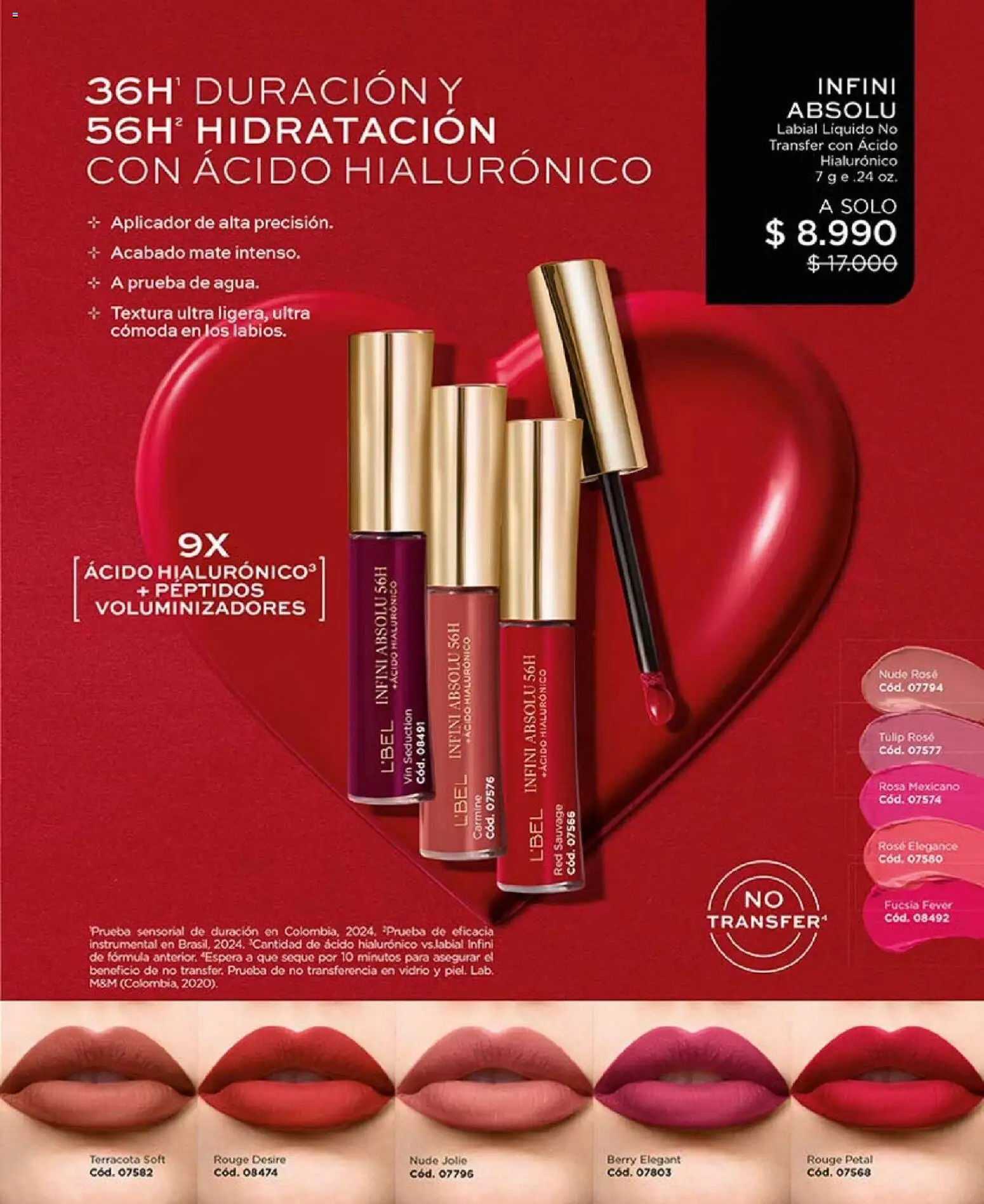 Catálogo L'Bel Campaña 3 │ válido desde el 01.02.2026 | Página: 88 | Productos: Mate, Labial