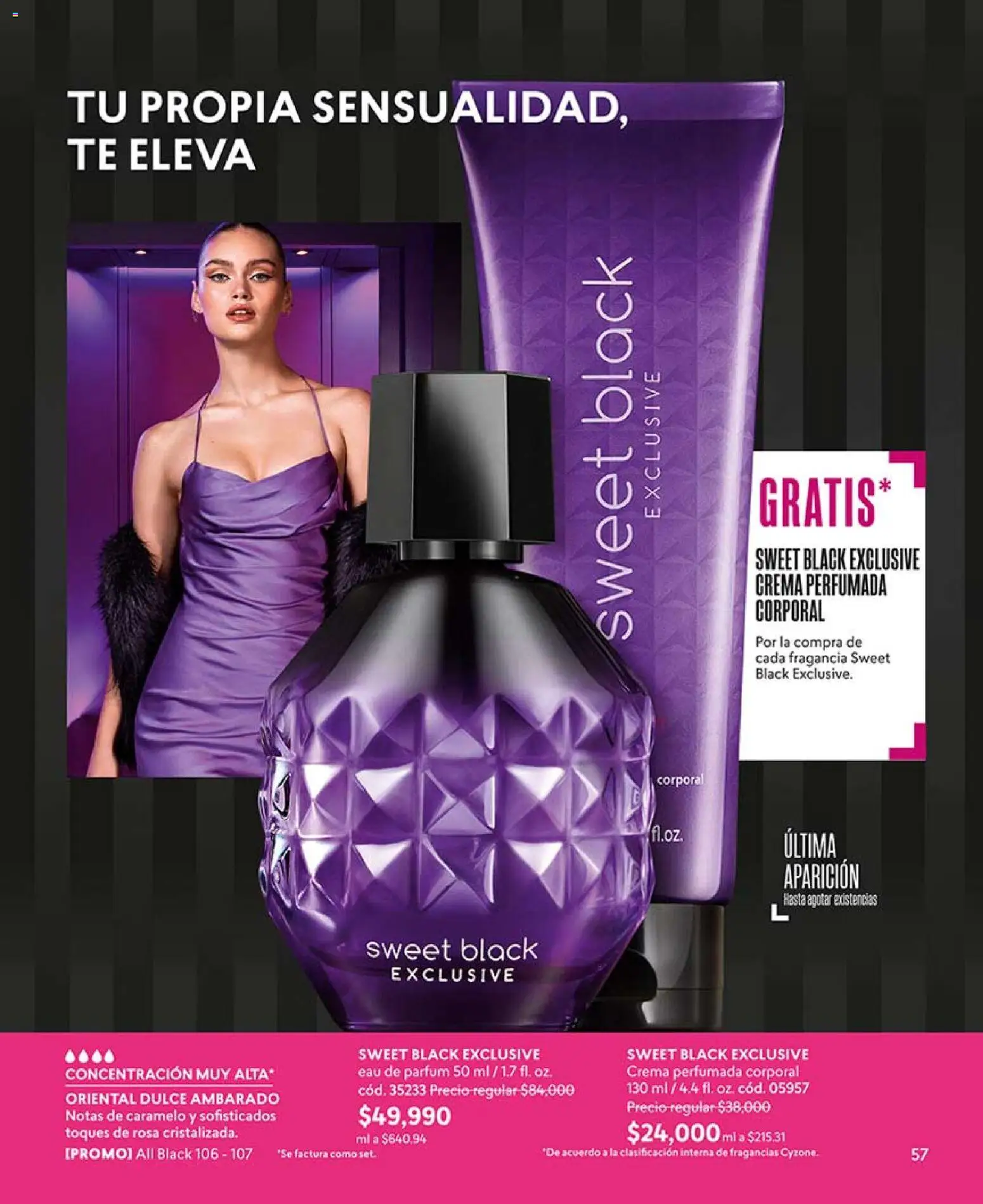 CyZone revista - valida desde el 03.04.2026 | Página: 57 | Productos: Té, Crema, Fragancia