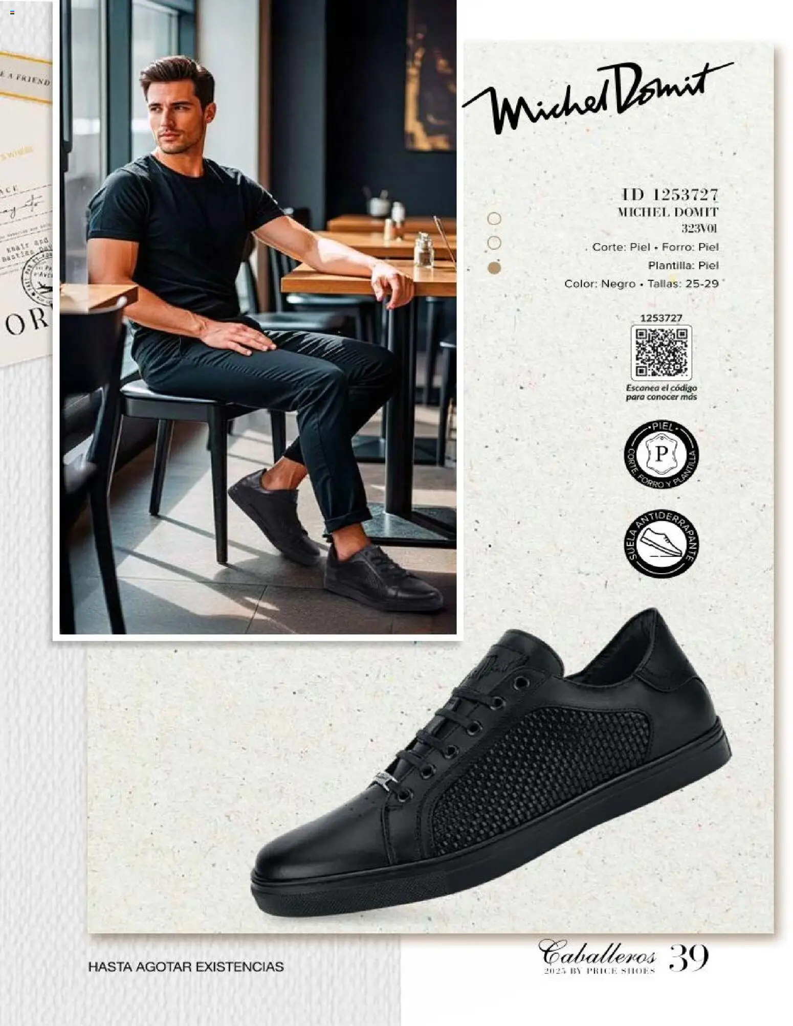 Nuevas ofertas de Price Shoes válidas en toda la República Mexicana desde el 26.11.2025. ¡Encuentra las mejores ofertas en Price Shoes catálogo Caballeros! | Página: 39