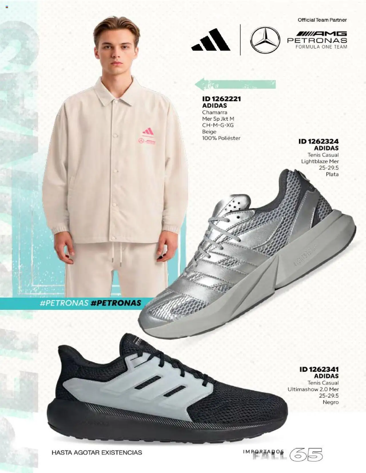 Nuevas ofertas de Price Shoes válidas en toda la República Mexicana desde el 18.10.2025. ¡Encuentra las mejores ofertas en Price Shoes catálogo Fall Importados segunda! | Página: 65 | Productos: Tenis, Chamarra