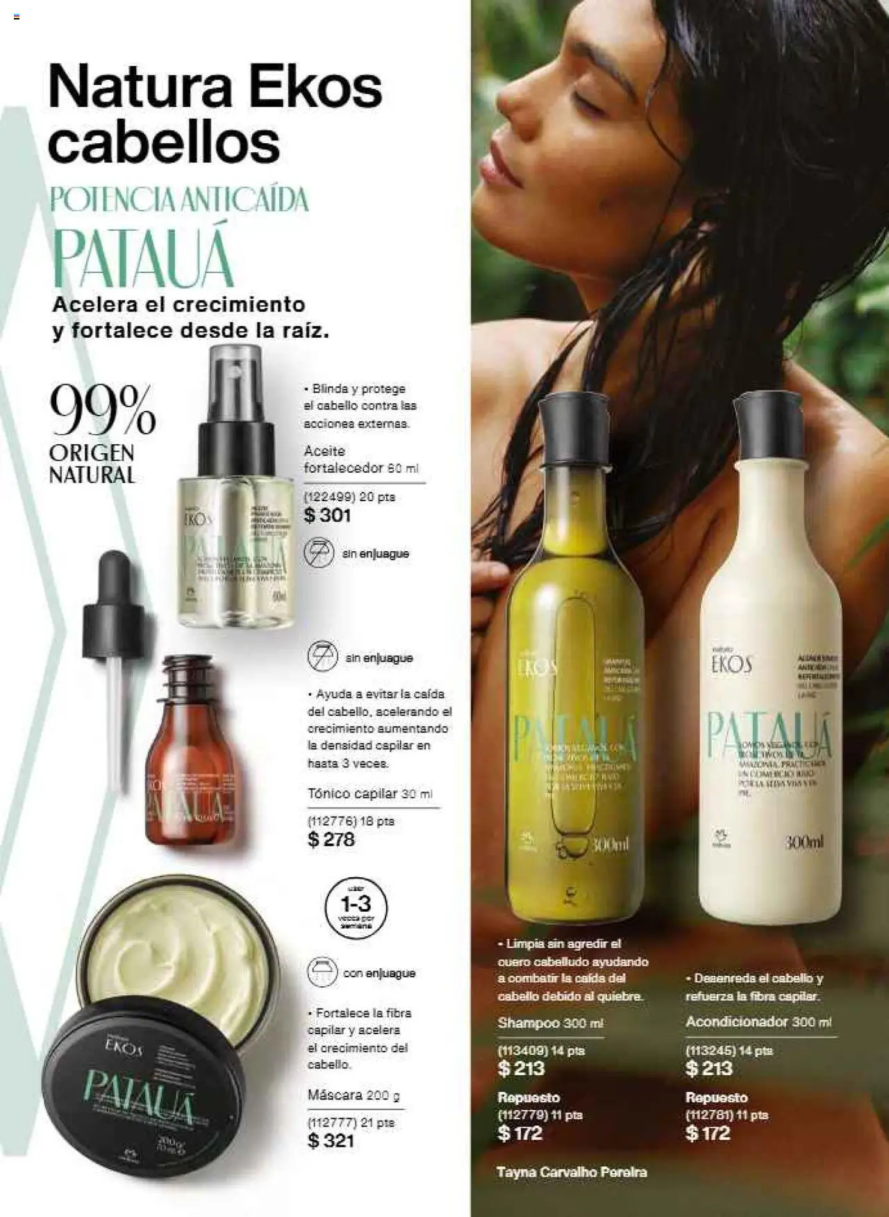 Nuevas ofertas de Natura válidas en toda la República Mexicana desde el 12.10.2025. ¡Encuentra las mejores ofertas en Natura - Campaña 16 2025! | Página: 131 | Productos: Máscara, Aceite, Acondicionador