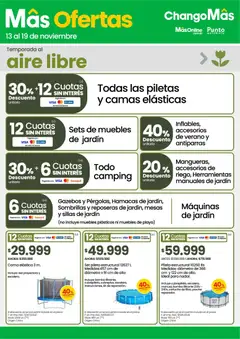 Vista previa Punto Mayorista catálogo válido desde el 13.11.2025 | Página: 9 | Productos: Cama elástica, Cama, Pileta, Antiparras