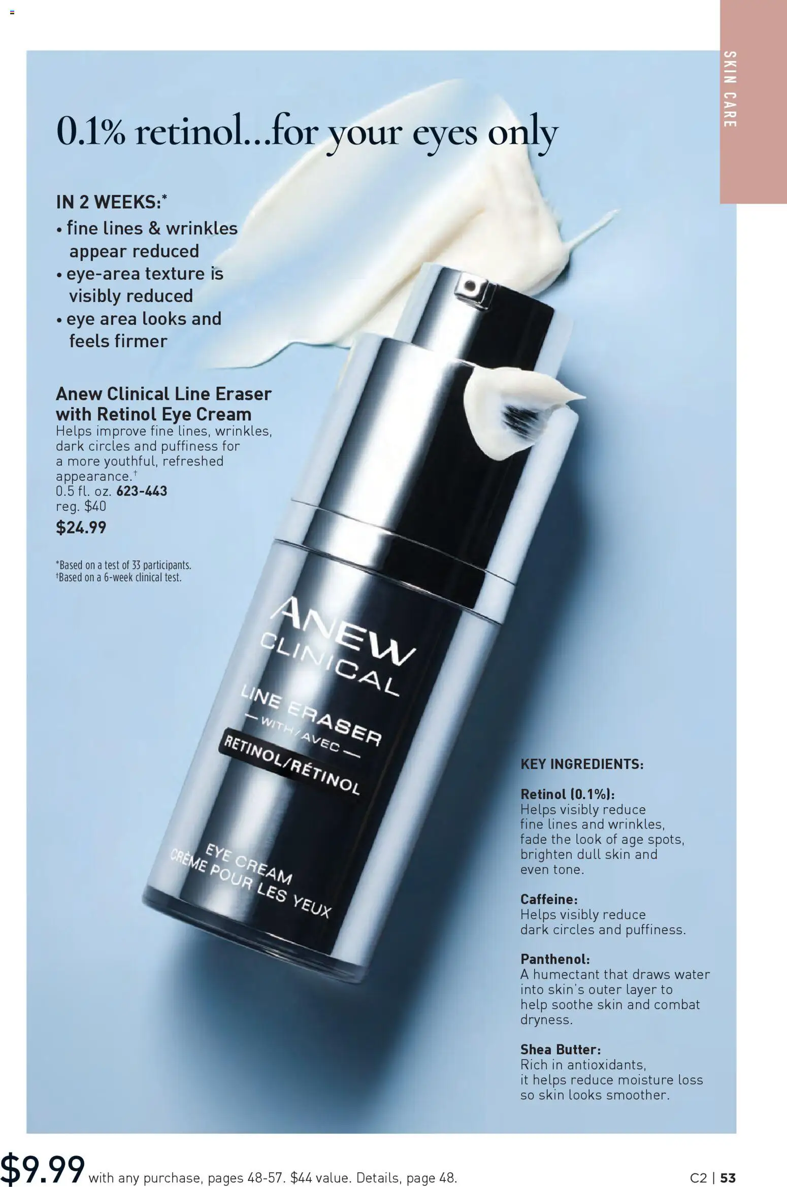 Avon Brochure - valid from 14.01.2026 | Page: 53 | Products: Eraser, Butter, Cream, Water