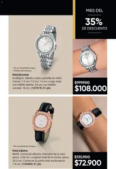 Avon revista - valida desde el 12.09.2025 | Página: 73 | Productos: Reloj, Hebilla