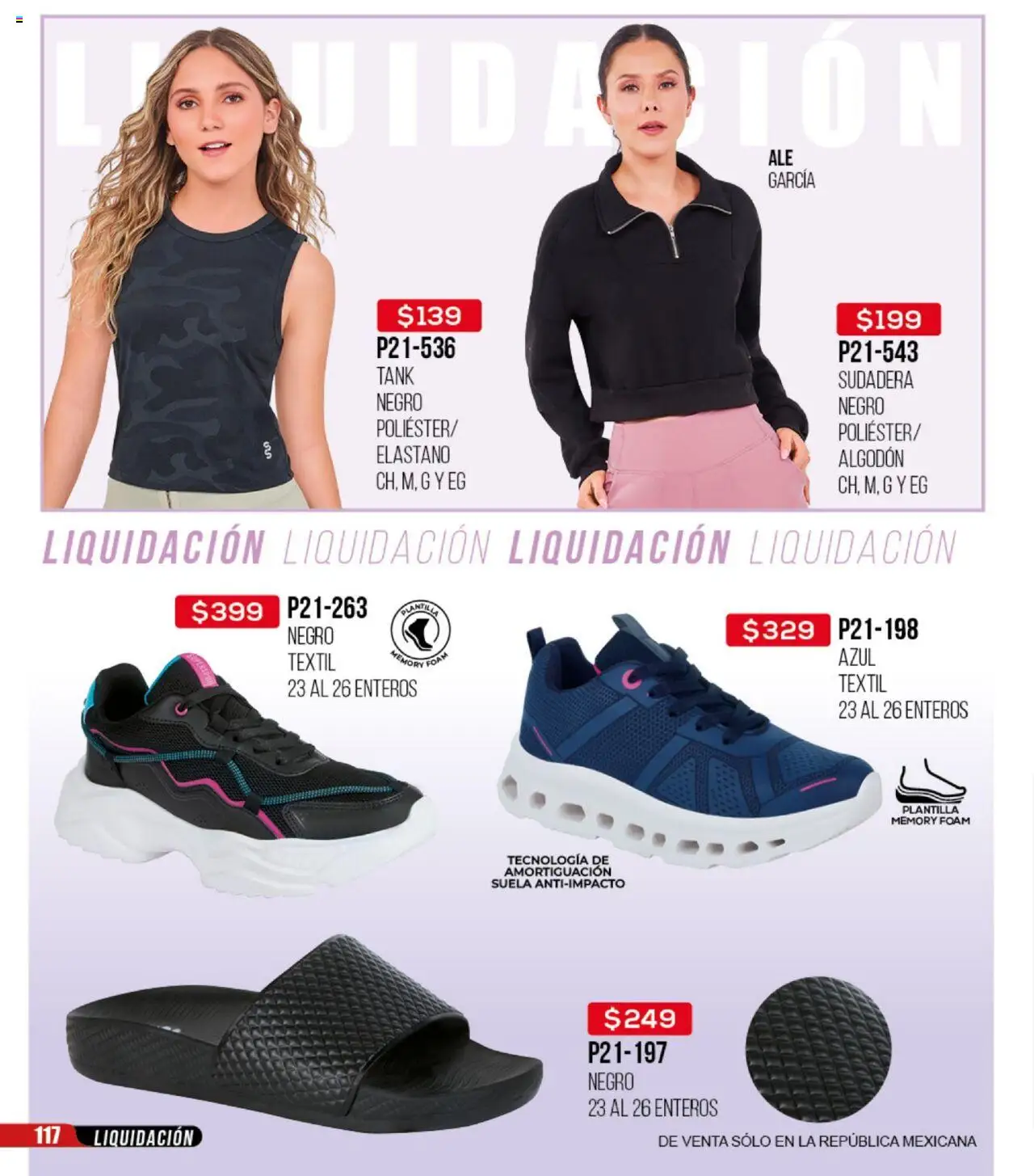 Nuevas ofertas de Cklass válidas en toda la República Mexicana desde el 09.09.2025. ¡Encuentra las mejores ofertas en Cklass - Catálogo Liquidacion Calzado! | Página: 118 | Productos: Algodón, Sudadera