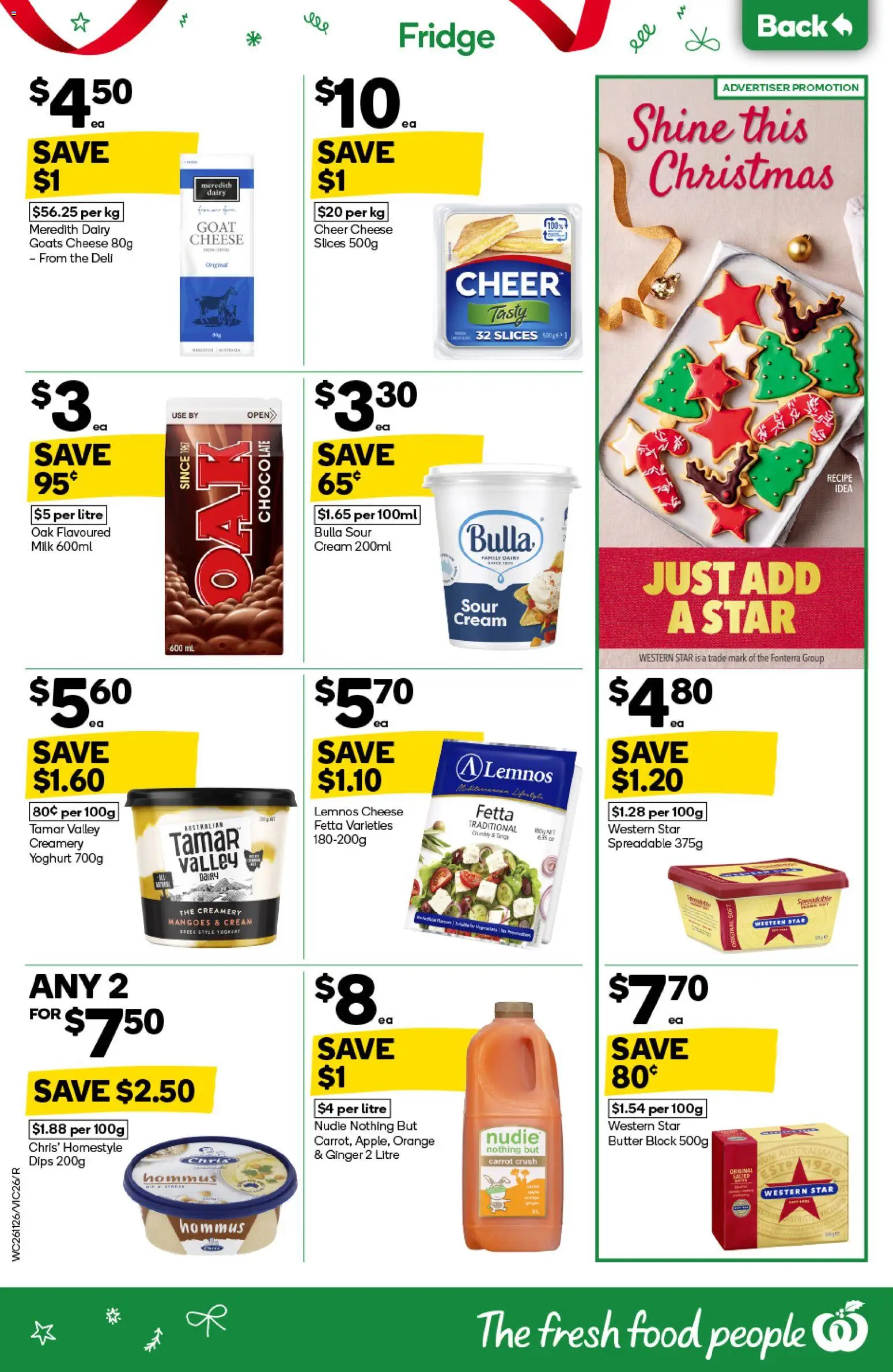 Woolworths catalogue - valid from 26.11.2025 | Page: 26 | Products: Butter, Yoghurt, Chocolate, Fridge