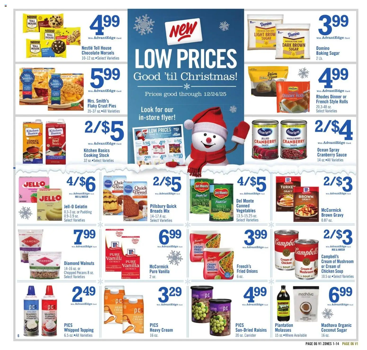 Price Chopper Weekly Ad - valid from 09.11.2025 | Page: 6 | Products: Corn, Bread, Sauce, Sugar