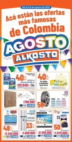 Alkosto - Catálogo Alkosto -  Vista previa de la revista de la tienda Alkosto valido desde el 09.08.2025