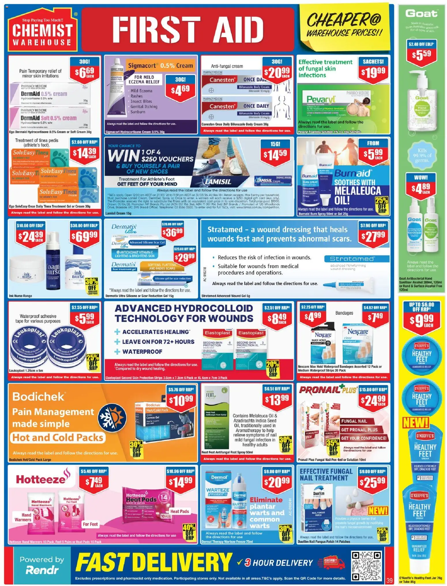 Chemist Warehouse catalogue - valid from 26.02.2026 | Page: 39 | Products: Body cream, Nail treatment, Treatment, Vitamin