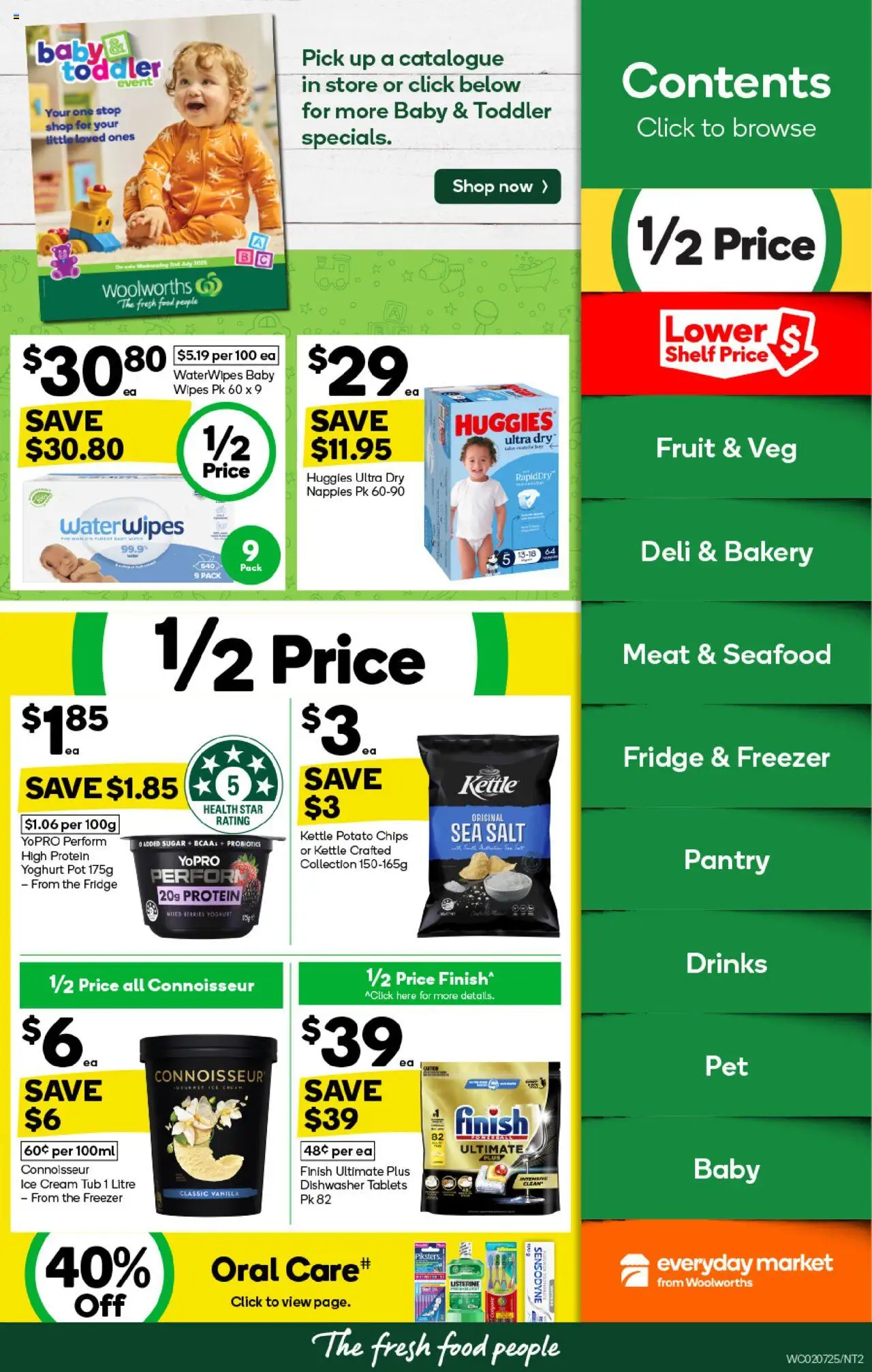 Woolworths catalogue - valid from 02.07.2025 | Page: 2 | Products: Shelf, Pot, Meat, Fridge