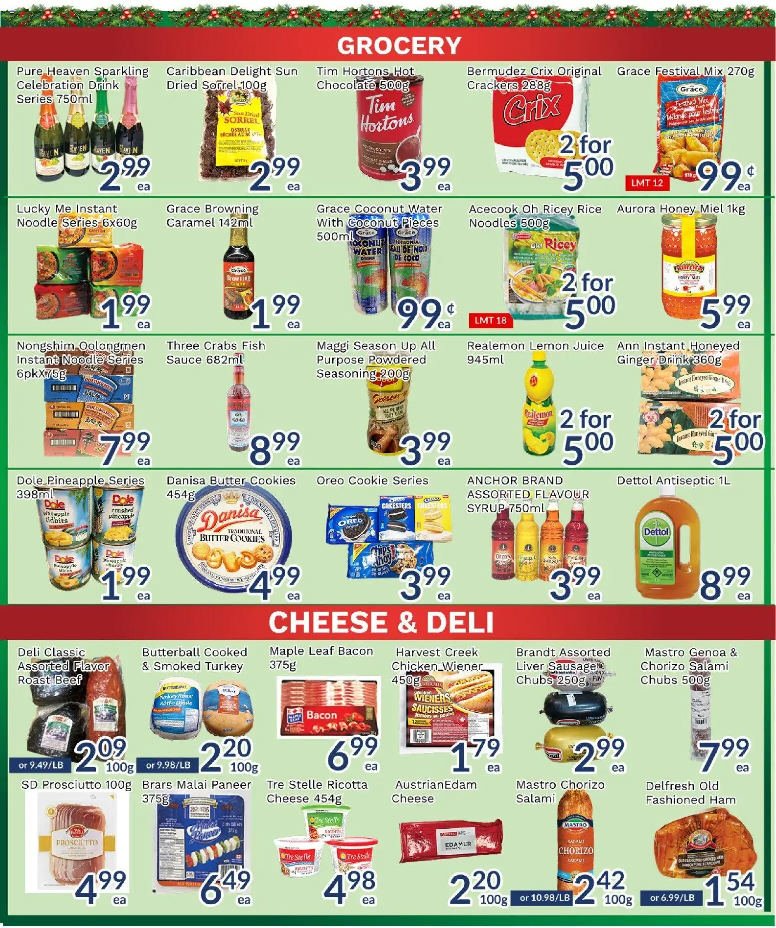 Oceans flyer valid from 19.12.2025 | Page: 3 | Products: Rice, Noodles, Chocolate, Juice