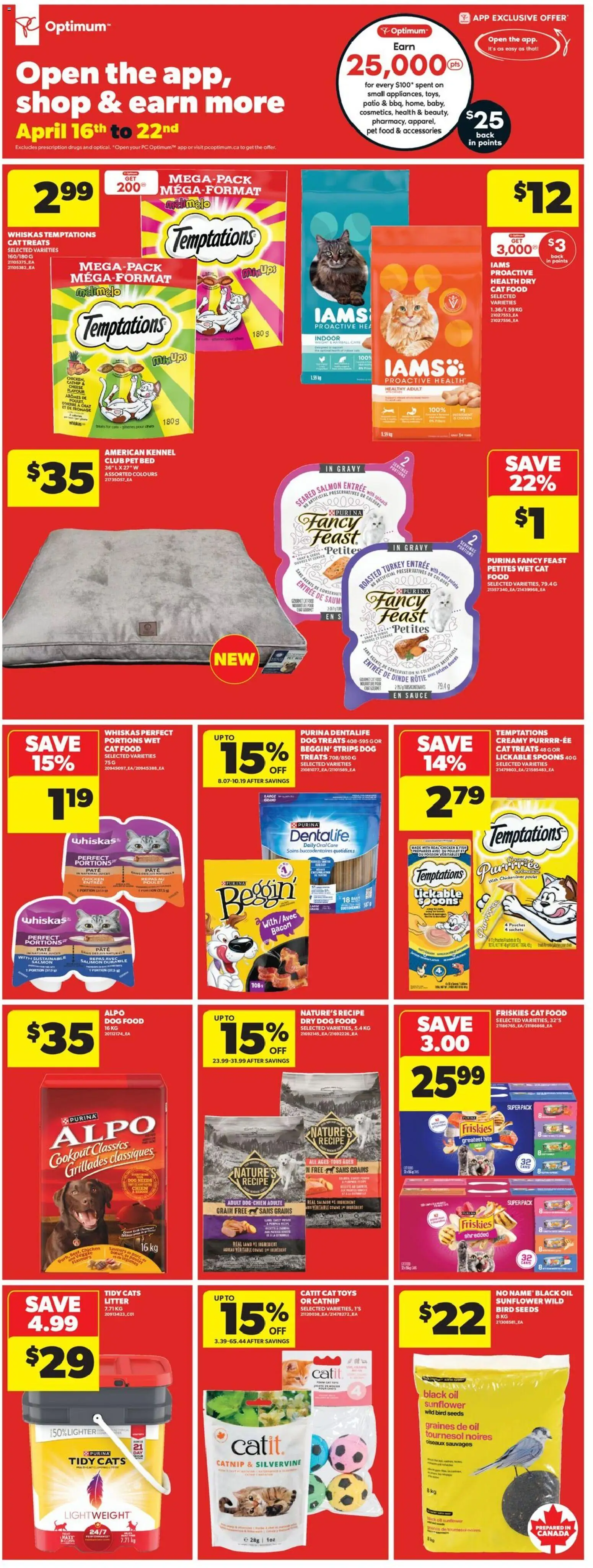 Real Canadian Superstore flyer valid from 16.04.2026 | Page: 19 | Products: PC, Table, Cheese, Oil