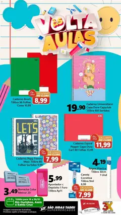 São Judas Tadeu - Ofertas Voltas às Aulas - Pré-Visualização do folheto da loja São Judas Tadeu, válido de 19.01.2026