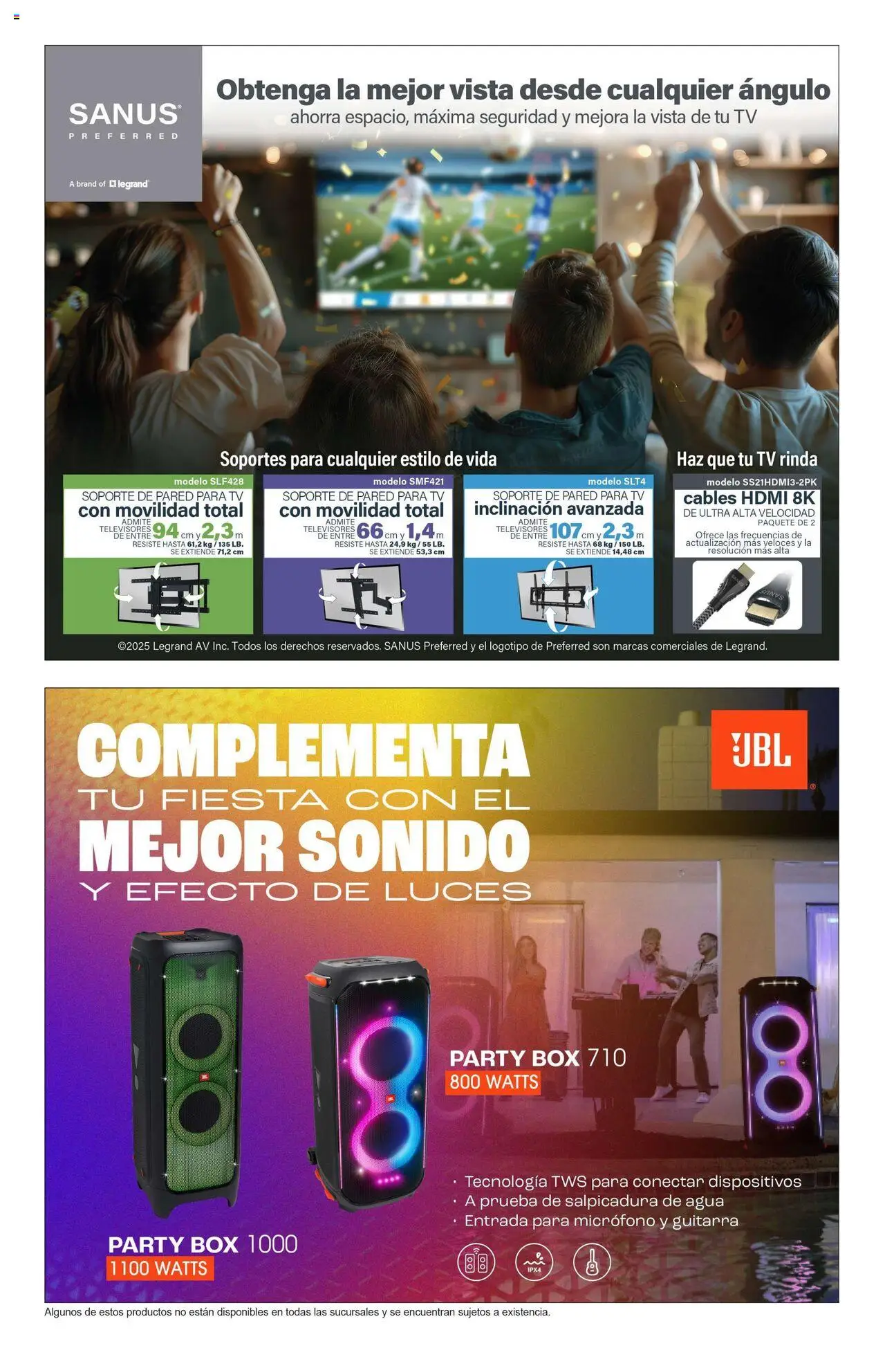 Nuevas ofertas de Costco válidas en toda la República Mexicana desde el 10.09.2025. ¡Encuentra las mejores ofertas en Costco - Catálogo Septiembre! | Página: 20 | Productos: Agua, Cable, Micrófono