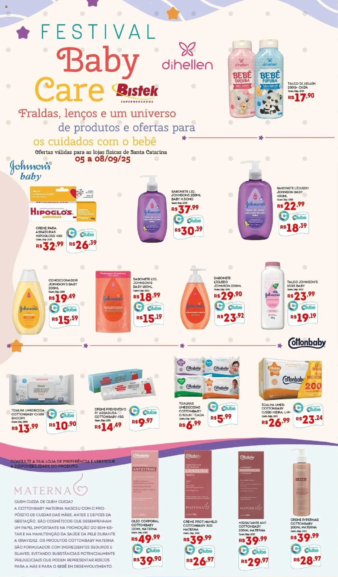 Bistek Supermercados Folheto - válido de 05.09.2025 | Página: 2 | Produtos: Condicionador, Sabonete, Amêndoas, Sabonete líquido