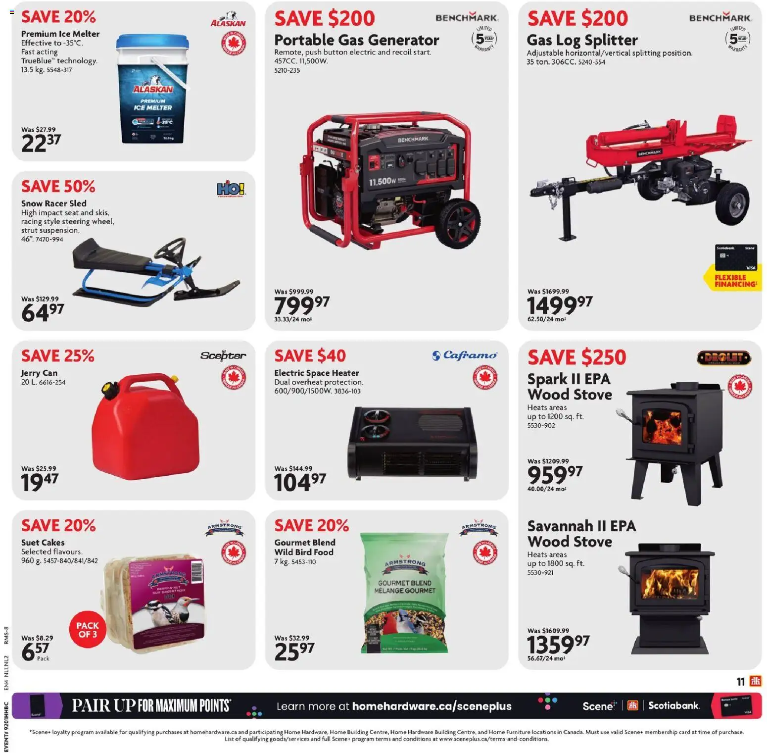 Home Hardware flyer valid from 01.01.2026 | Page: 12 | Products: Stove