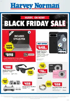 Preview of Harvey Norman Computers & Tech Black Friday Deals - valid from 20.11.2025