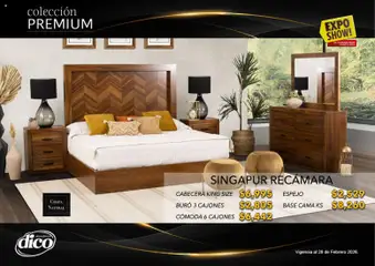 Vista previa de Muebles Dico catálogo Colección Premium, nuevo folleto de la tienda, válido en México a partir del 10.02.2026 | Página: 29