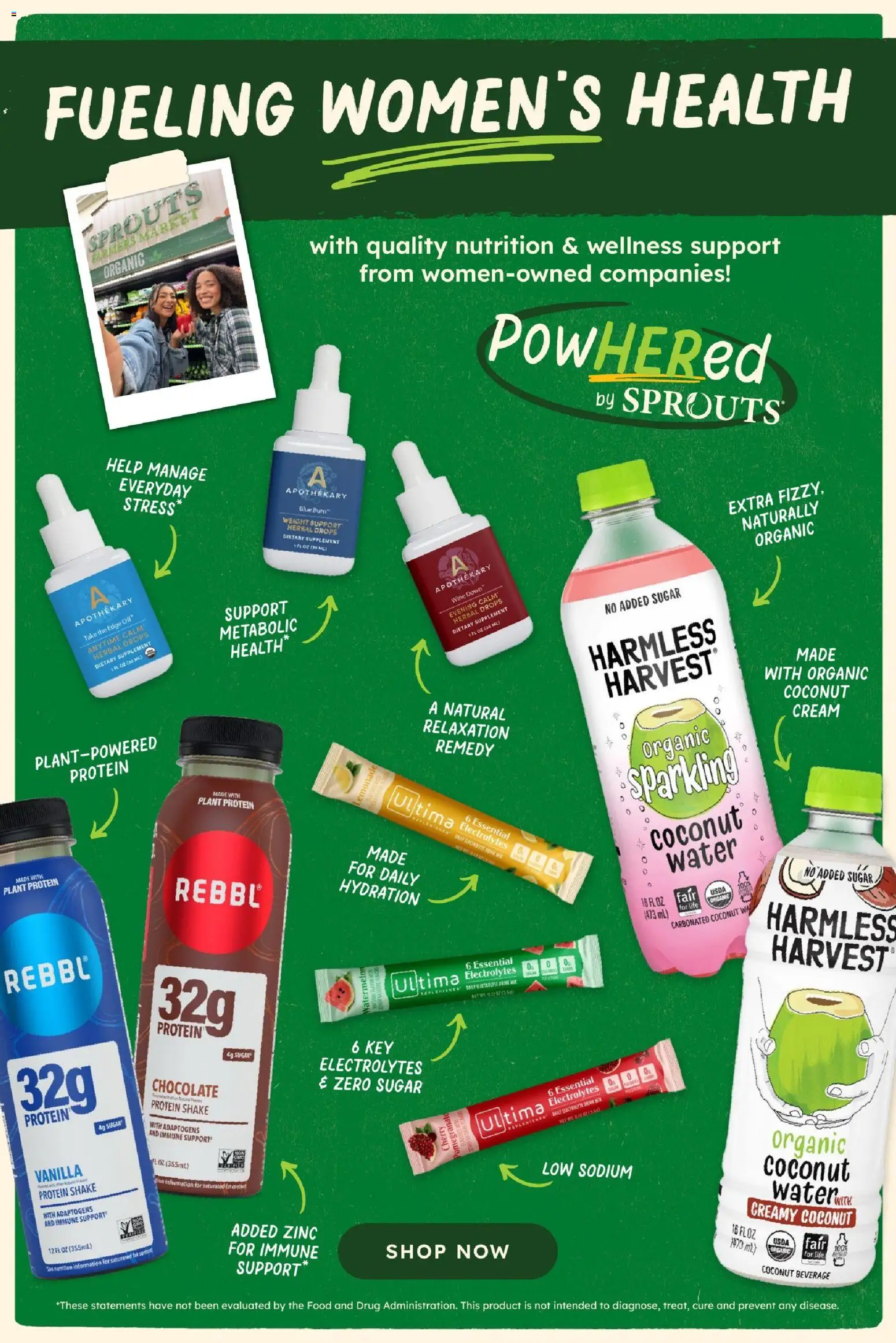 Sprouts Monthly Ad - valid from 29.04.2026 | Page: 4 | Products: Chocolate, Wine, Cream, Sugar