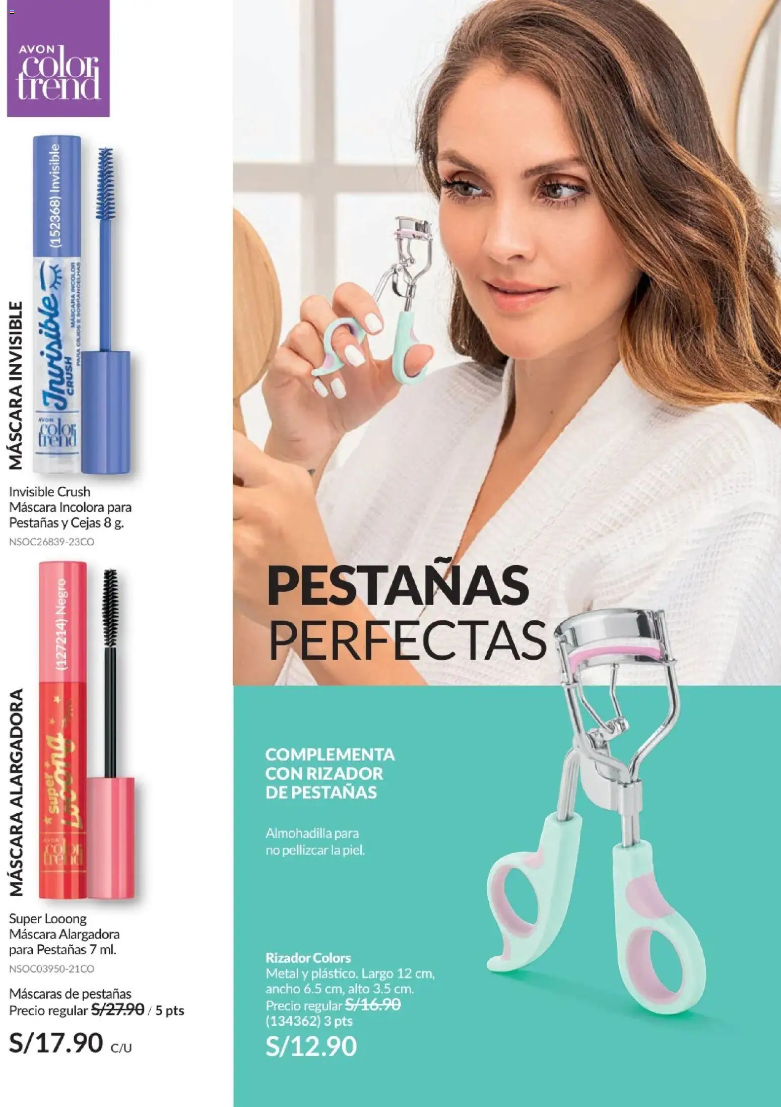 Catálogo Avon válido desde 01.01.2026 | Página: 26 | Productos: Máscara, Rizador