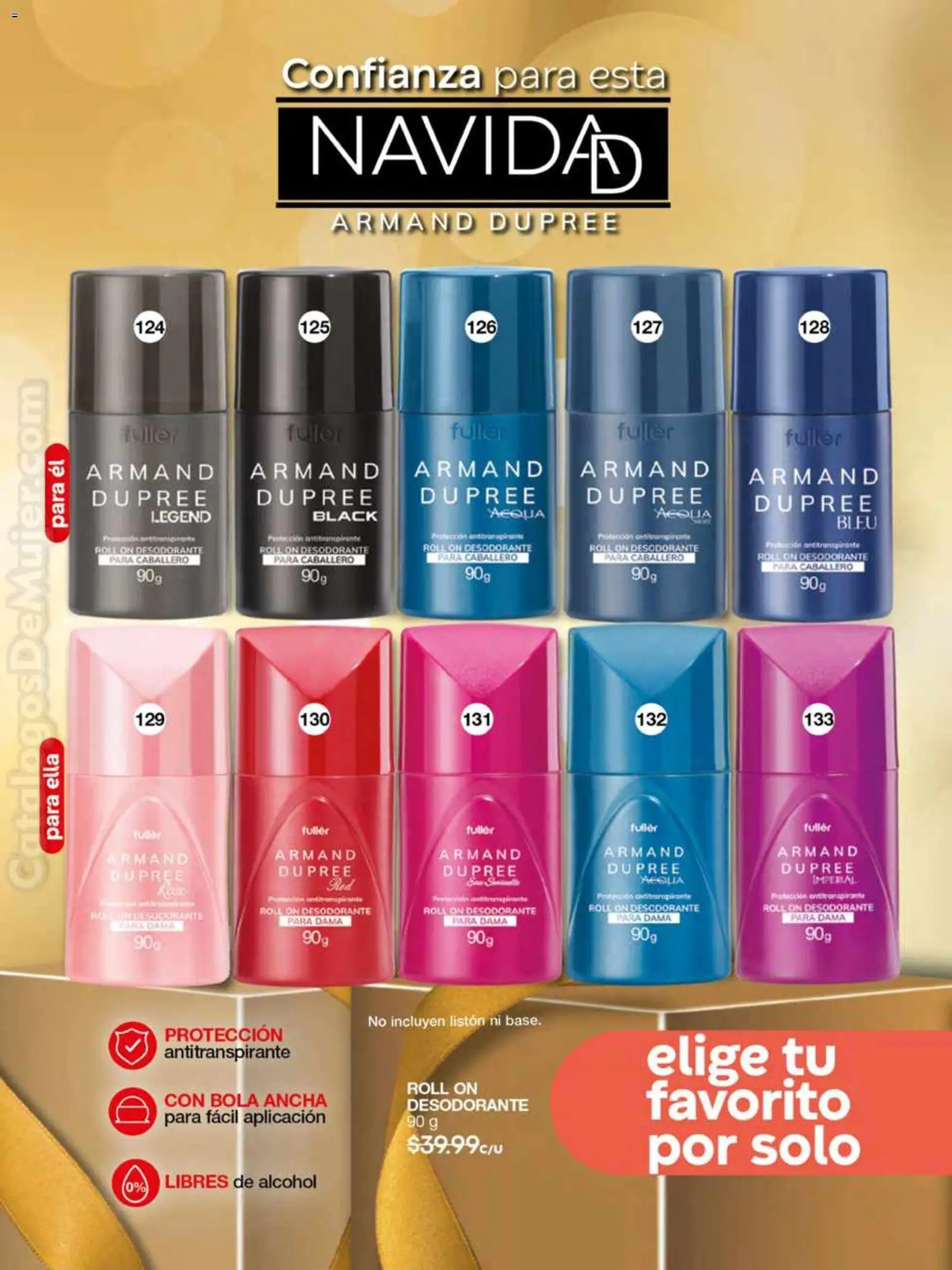 Nuevas ofertas de Fuller válidas en toda la República Mexicana desde el 12.11.2025. ¡Encuentra las mejores ofertas en Fuller campaña 16 2025! | Página: 58 | Productos: Desodorante, Antitranspirante