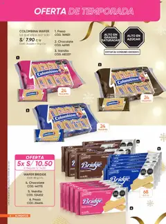 Vista previa de folleto Azzorti - Campaña C17 Plus /2025 de la Azzorti válido desde 15.10.2025 | Página: 8 | Productos: Chocolate, Crema, Galletas