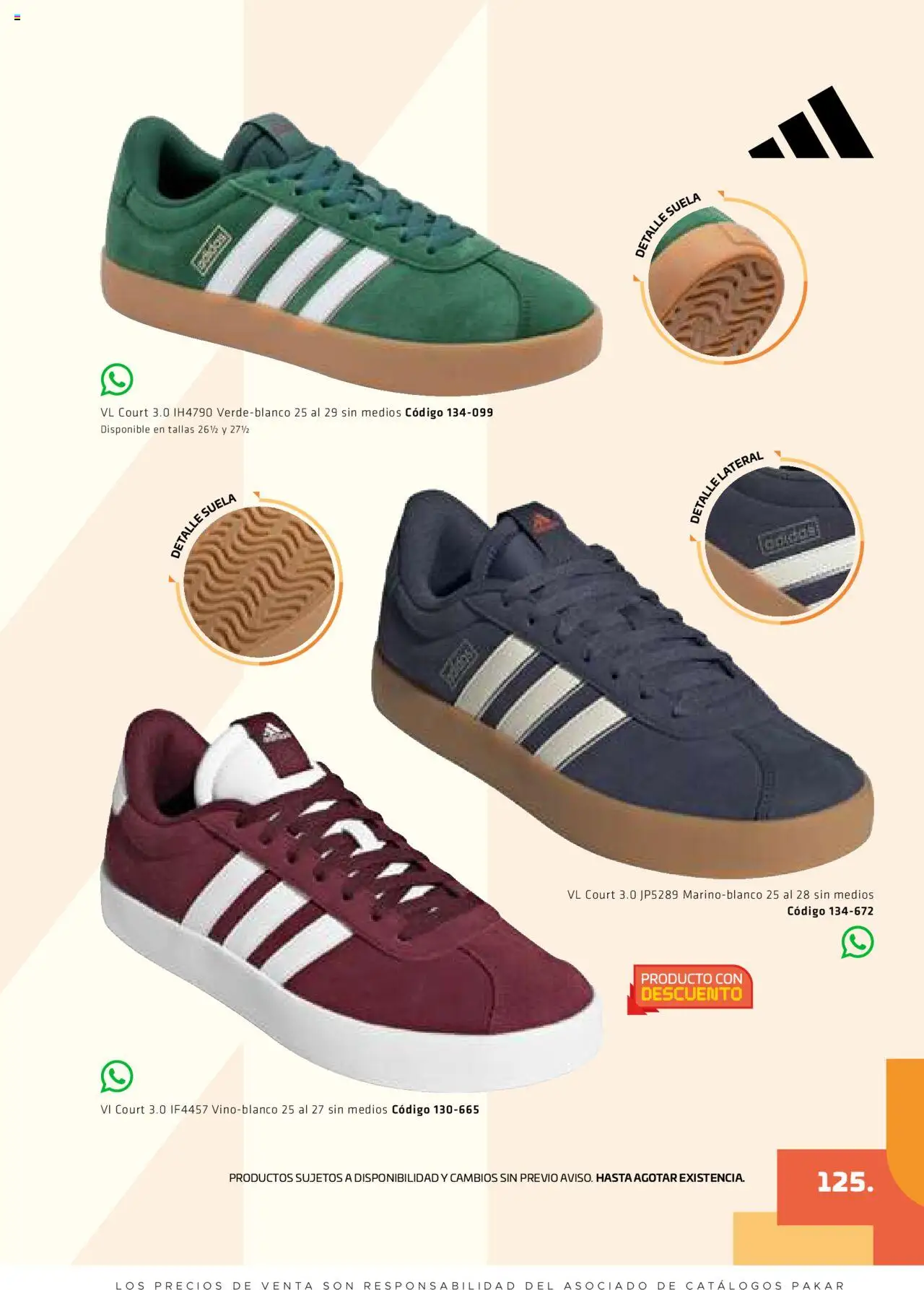 Nuevas ofertas de SC Pakar válidas en toda la República Mexicana desde el 29.08.2025. ¡Encuentra las mejores ofertas en SC Pakar - Catálogo Otoño Men Tomo 1! | Página: 125