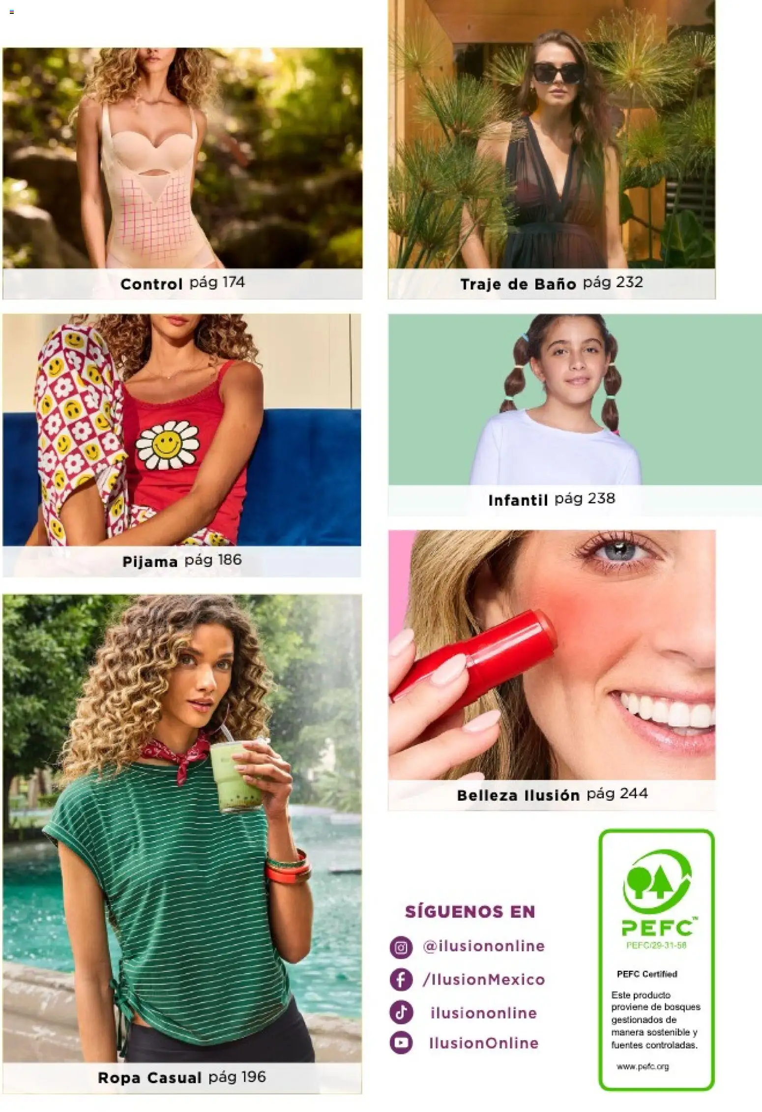 Nuevas ofertas de Ilusión válidas en toda la República Mexicana desde el 01.02.2026. ¡Encuentra las mejores ofertas en Ilusión catálogo Primavera! | Página: 5 | Productos: Pijama, Traje, Ropa, Traje de baño