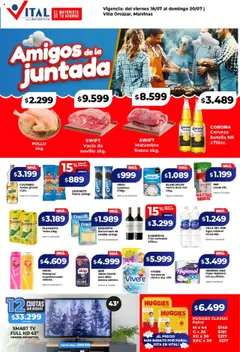 Vista previa Vital - Ofertas fin de semana - Malvinas válido desde el 18.07.2025