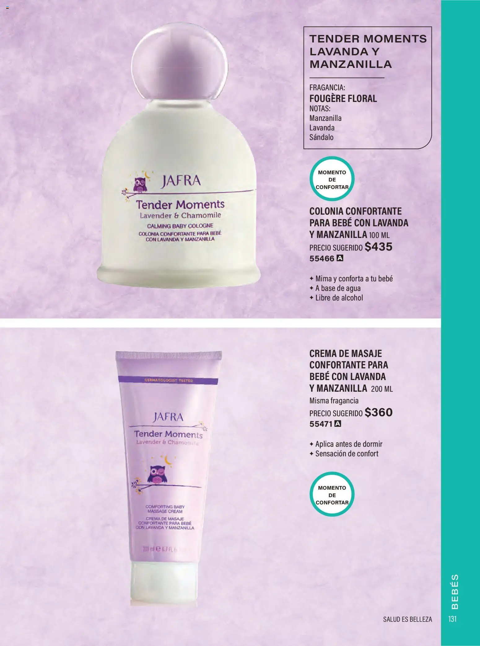 Nuevas ofertas de JAFRA válidas en toda la República Mexicana desde el 01.02.2026. ¡Encuentra las mejores ofertas en JAFRA catálogo Organizador de Ventas! | Página: 129 | Productos: Crema, Agua, Fragancia