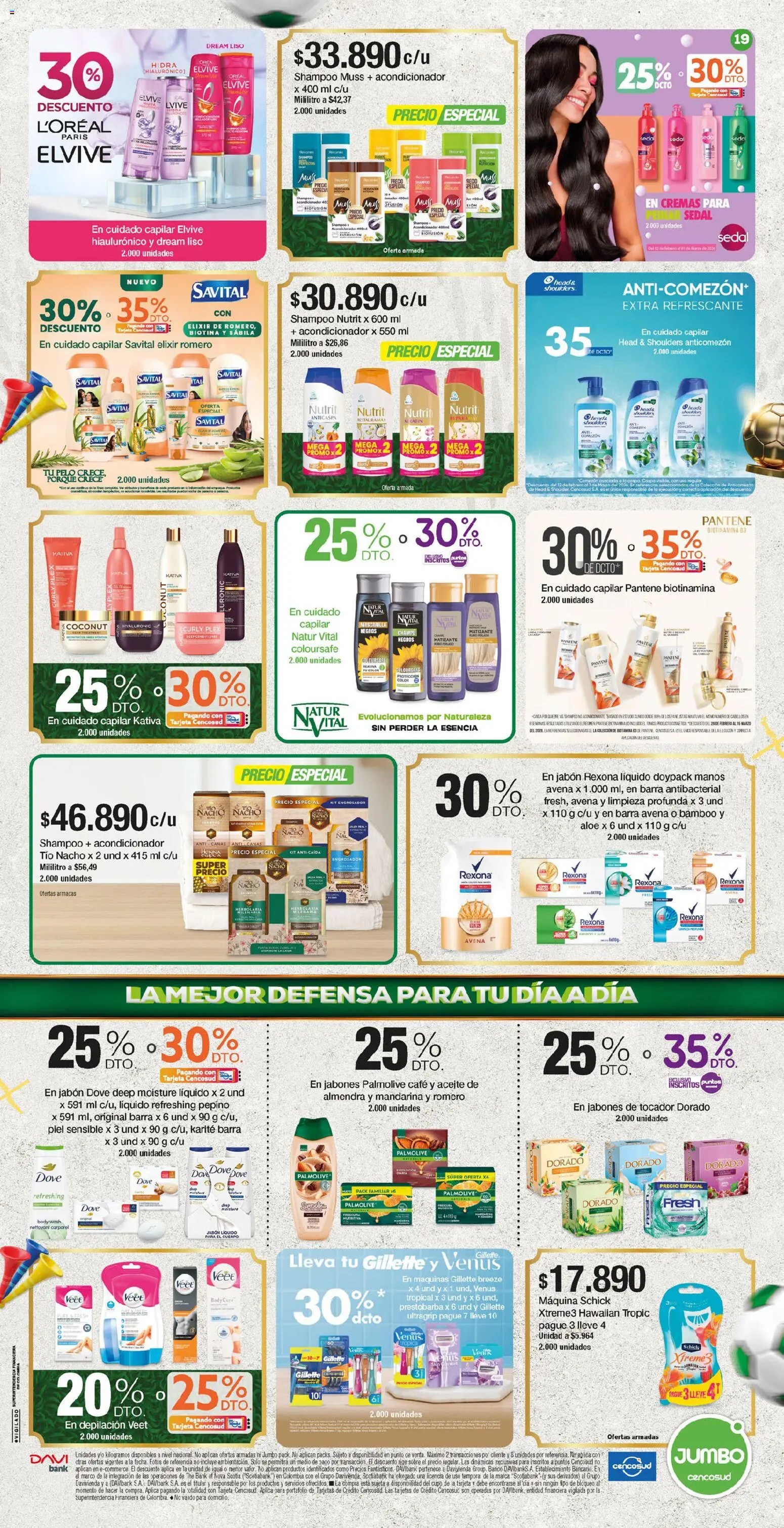 Jumbo revista - valida desde el 26.02.2026 | Página: 19 | Productos: Avena, Banco, Sobre, Jabón