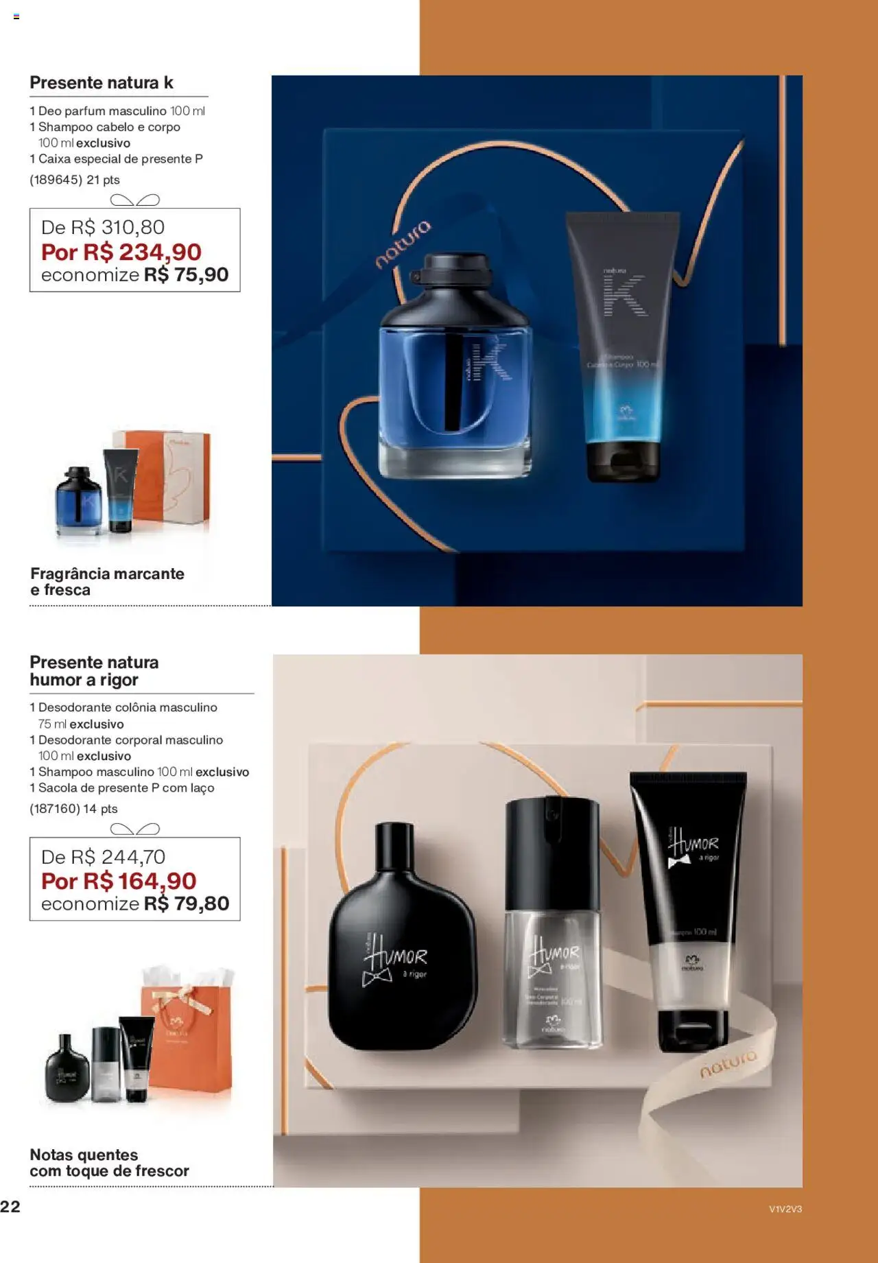 Natura Folheto - válido de 05.06.2025 | Página: 22 | Produtos: Shampoo, Fragrância, Desodorante, Caixa