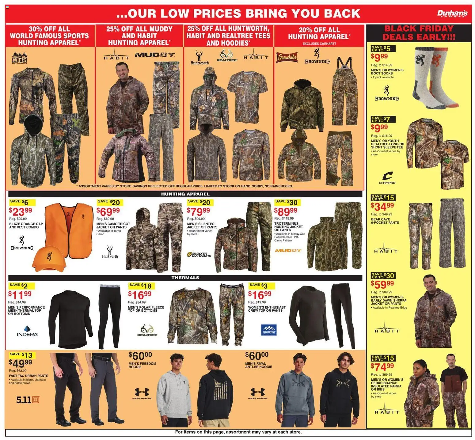 Dunham's Sports Black Friday - valid from 01.11.2025 | Page: 9 | Products: Vest, Jacket, Cap, Hunting Jacket