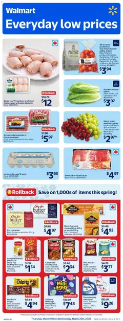 Preview of Walmart weekly flyer from shop Walmart valid from 19.03.2026