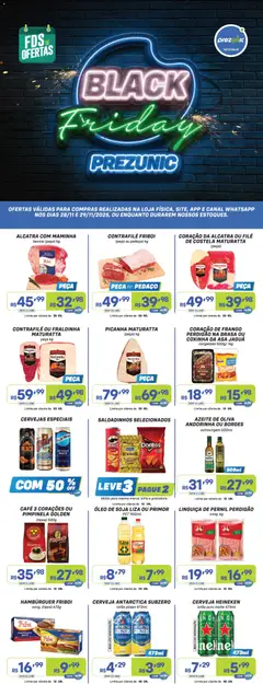 Prezunic Black Friday - Pré-Visualização do folheto da loja Prezunic, válido de 28.11.2025