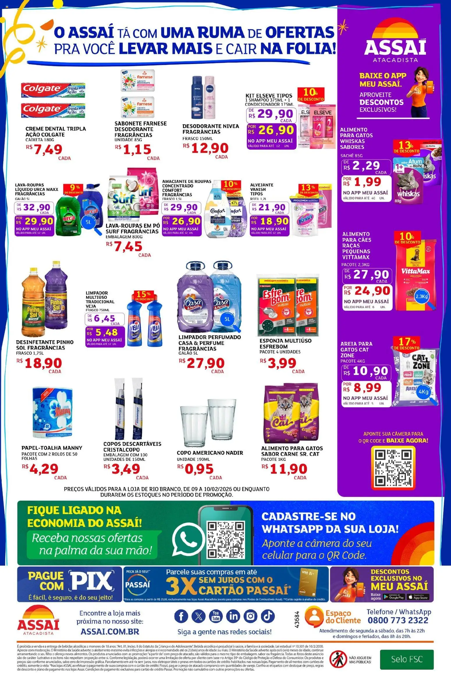 Assaí Atacadista Folheto - válido de 09.02.2026 | Página: 2