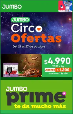 Jumbo ofertas  válido desde el 21.10.2025